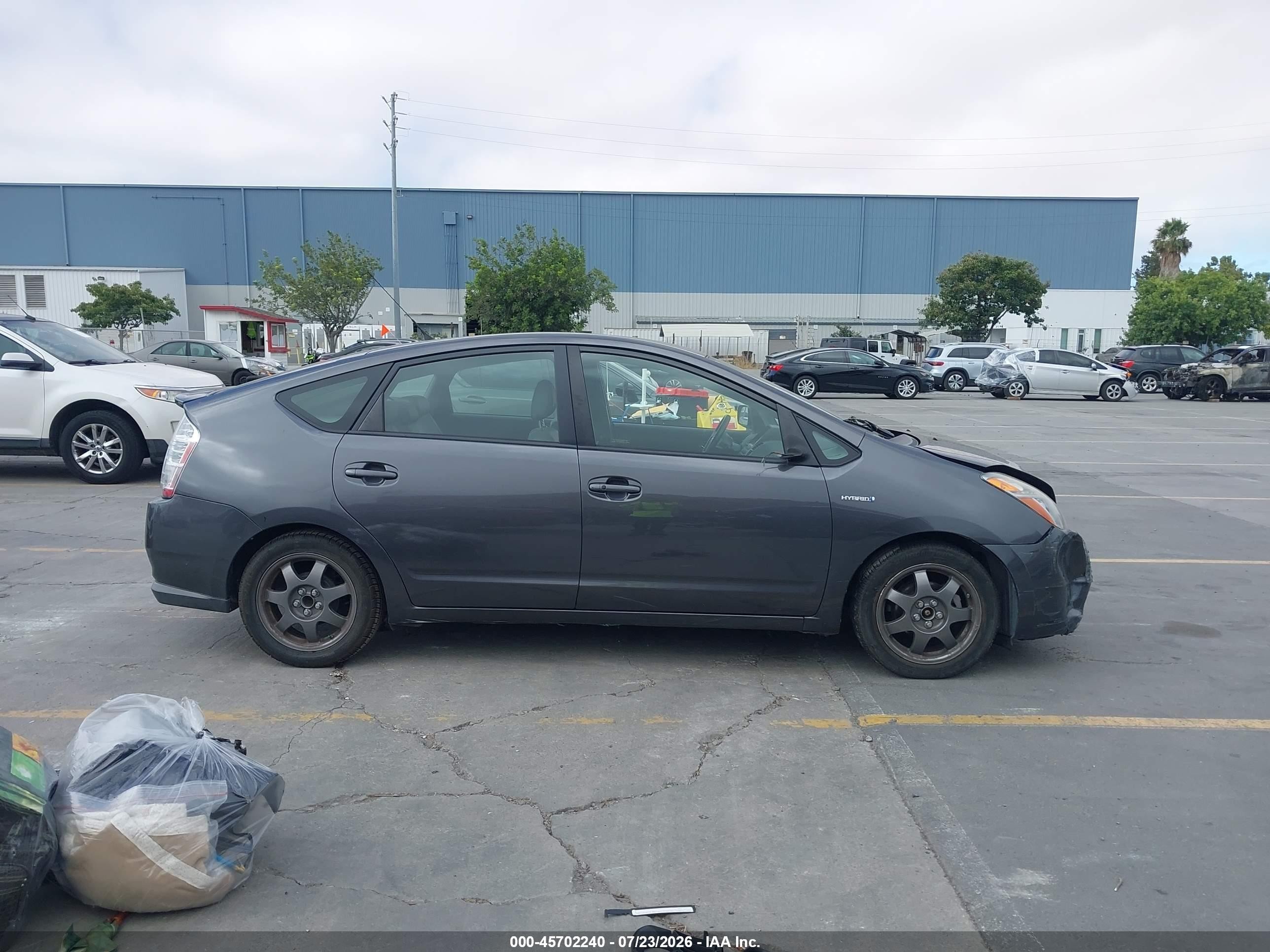 2008 Toyota Prius Touring Gray vin: JTDKB20U283336731
