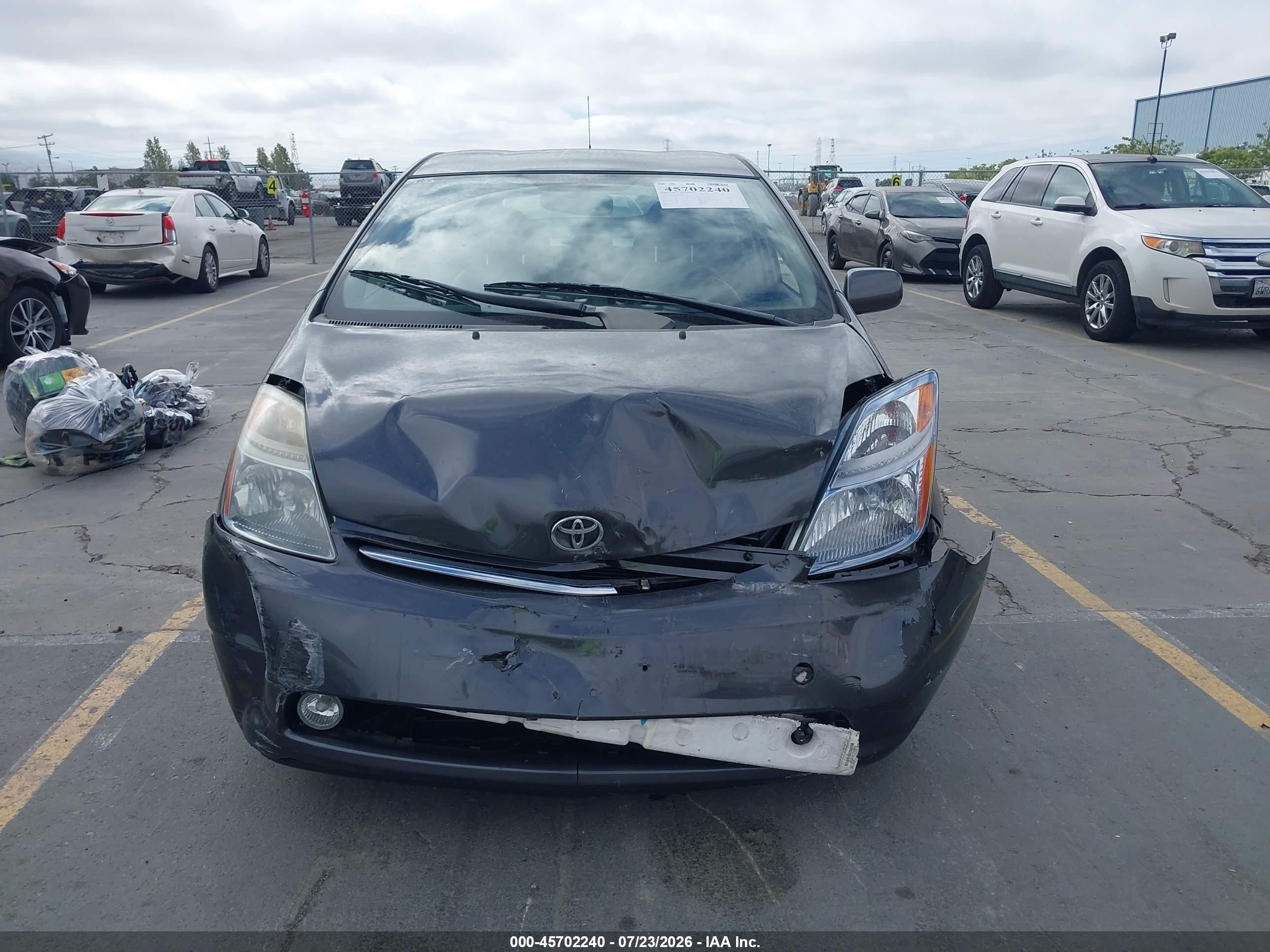 2008 Toyota Prius Touring Gray vin: JTDKB20U283336731