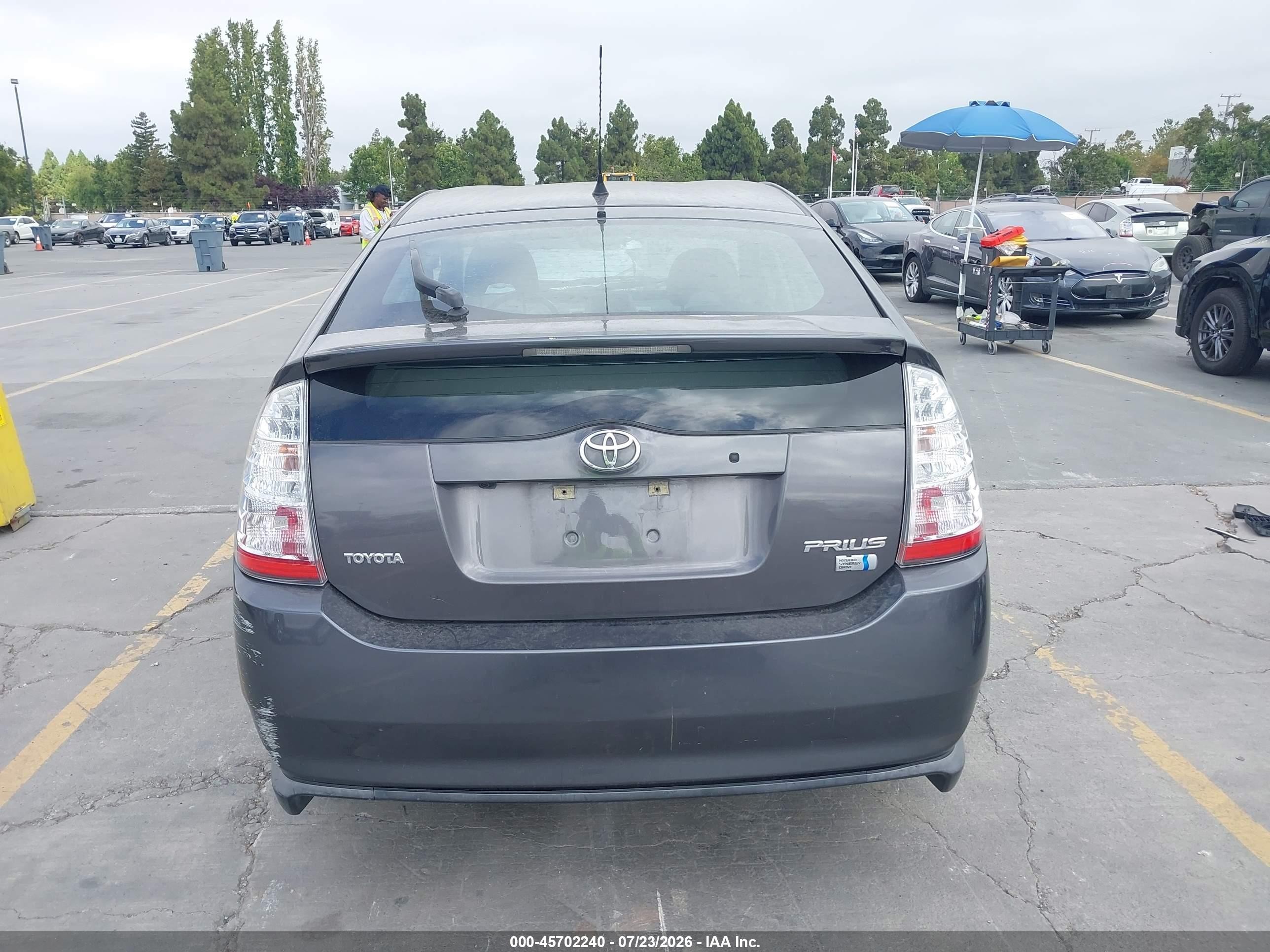 2008 Toyota Prius Touring Gray vin: JTDKB20U283336731