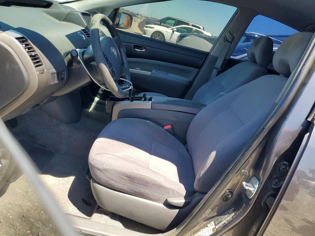 2008 Toyota Prius Base Gray vin: JTDKB20U283340195