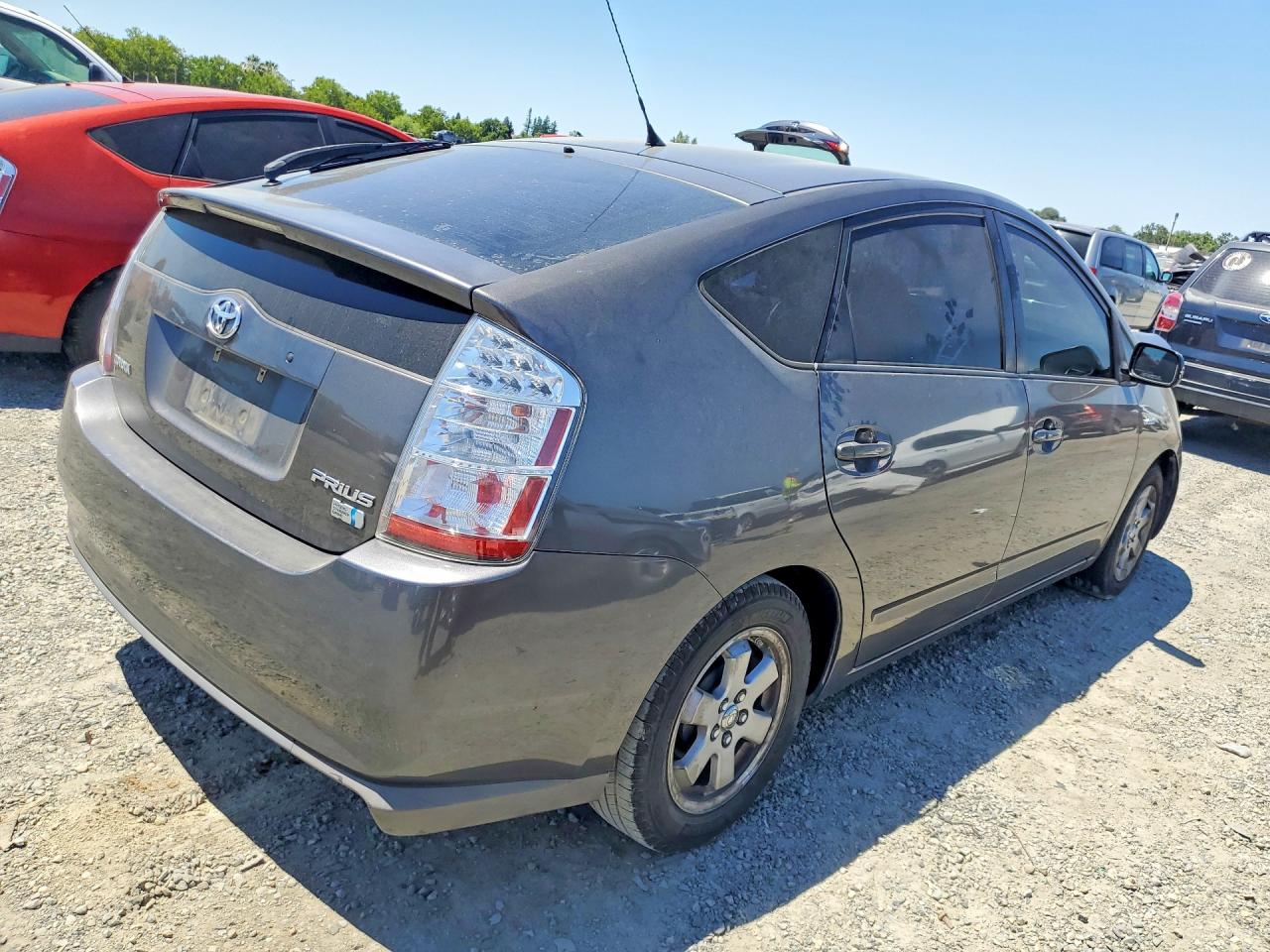 2008 Toyota Prius Base Gray vin: JTDKB20U283340195