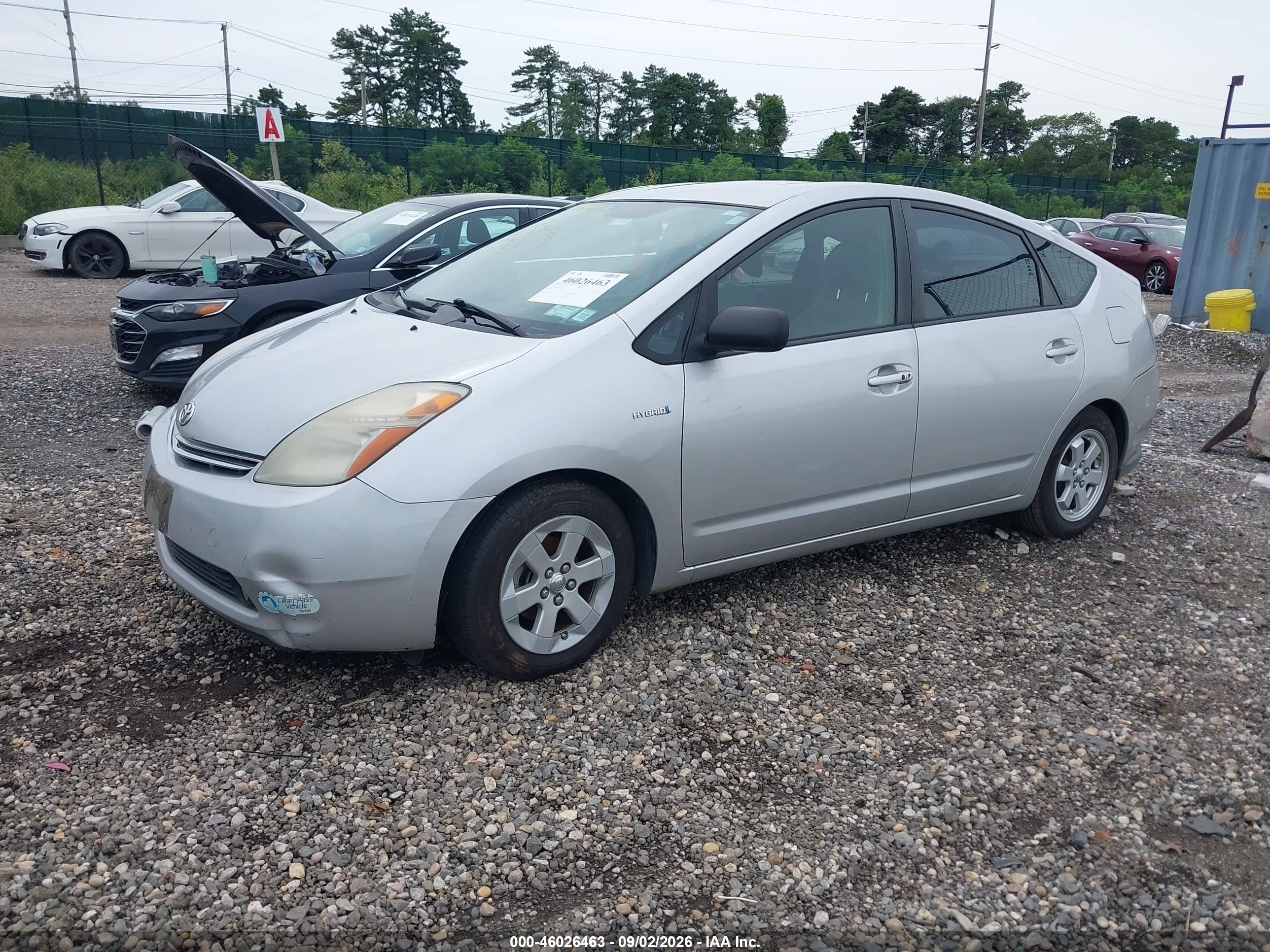 2008 Toyota Prius   Серебряный vin: JTDKB20U283349768