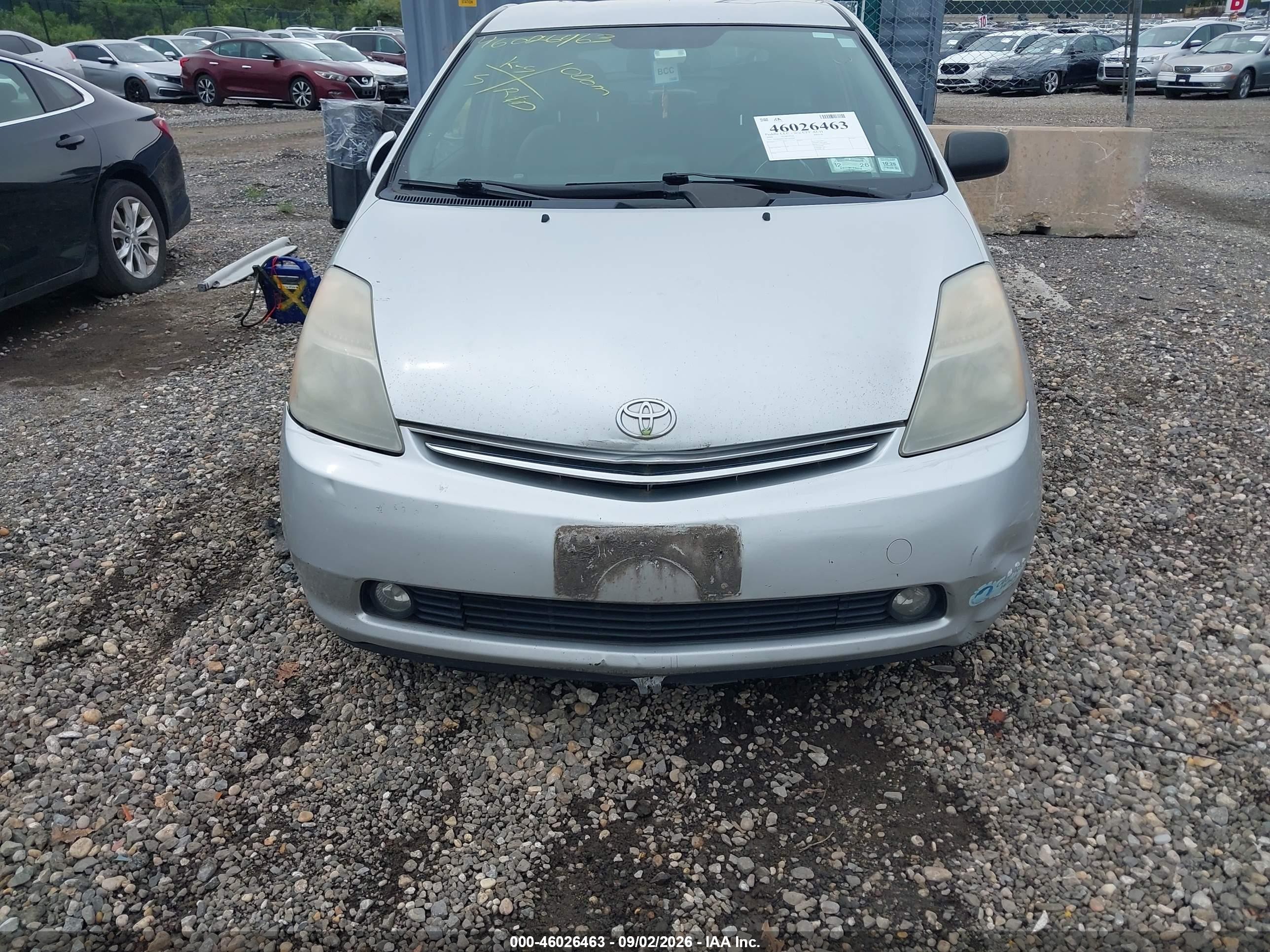 2008 Toyota Prius   Серебряный vin: JTDKB20U283349768