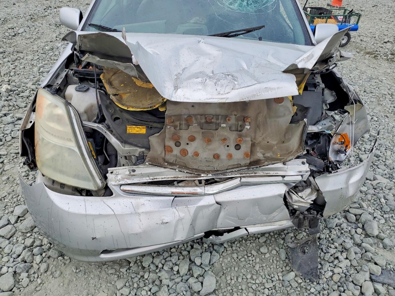 2008 Toyota Prius Base Silver vin: JTDKB20U283356221