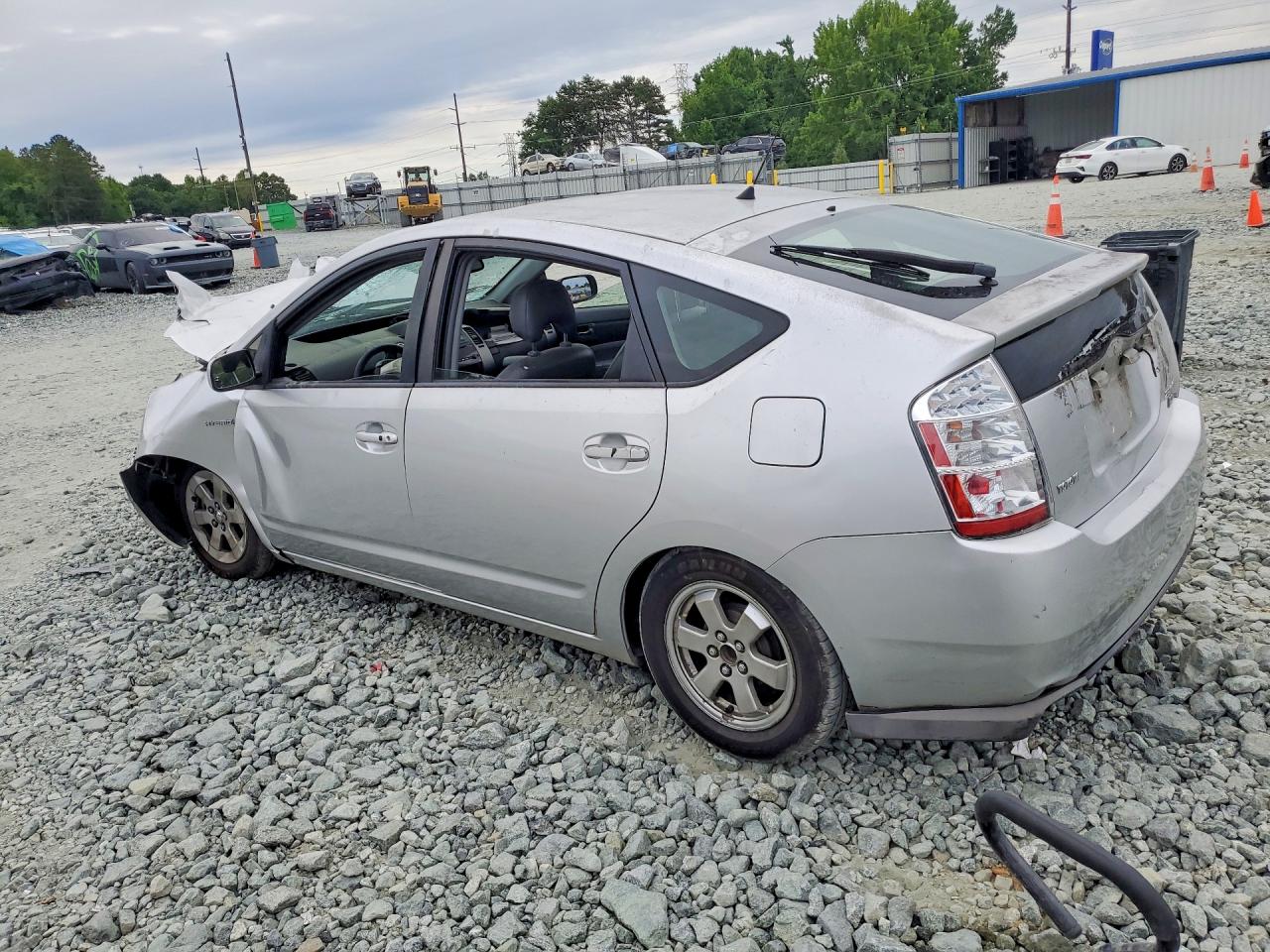 2008 Toyota Prius Base Silver vin: JTDKB20U283356221