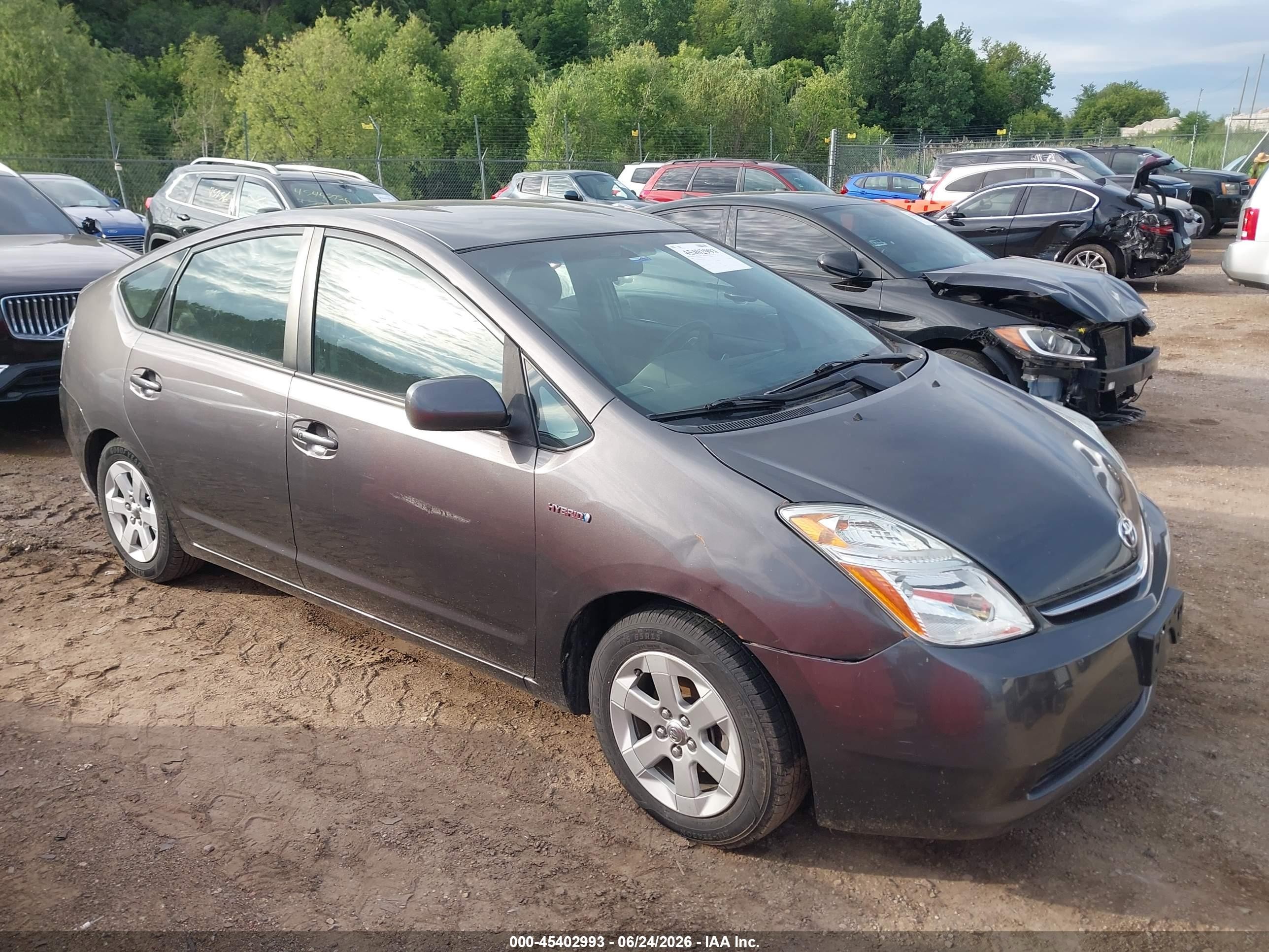 2008 Toyota Prius   Gray vin: JTDKB20U283358194
