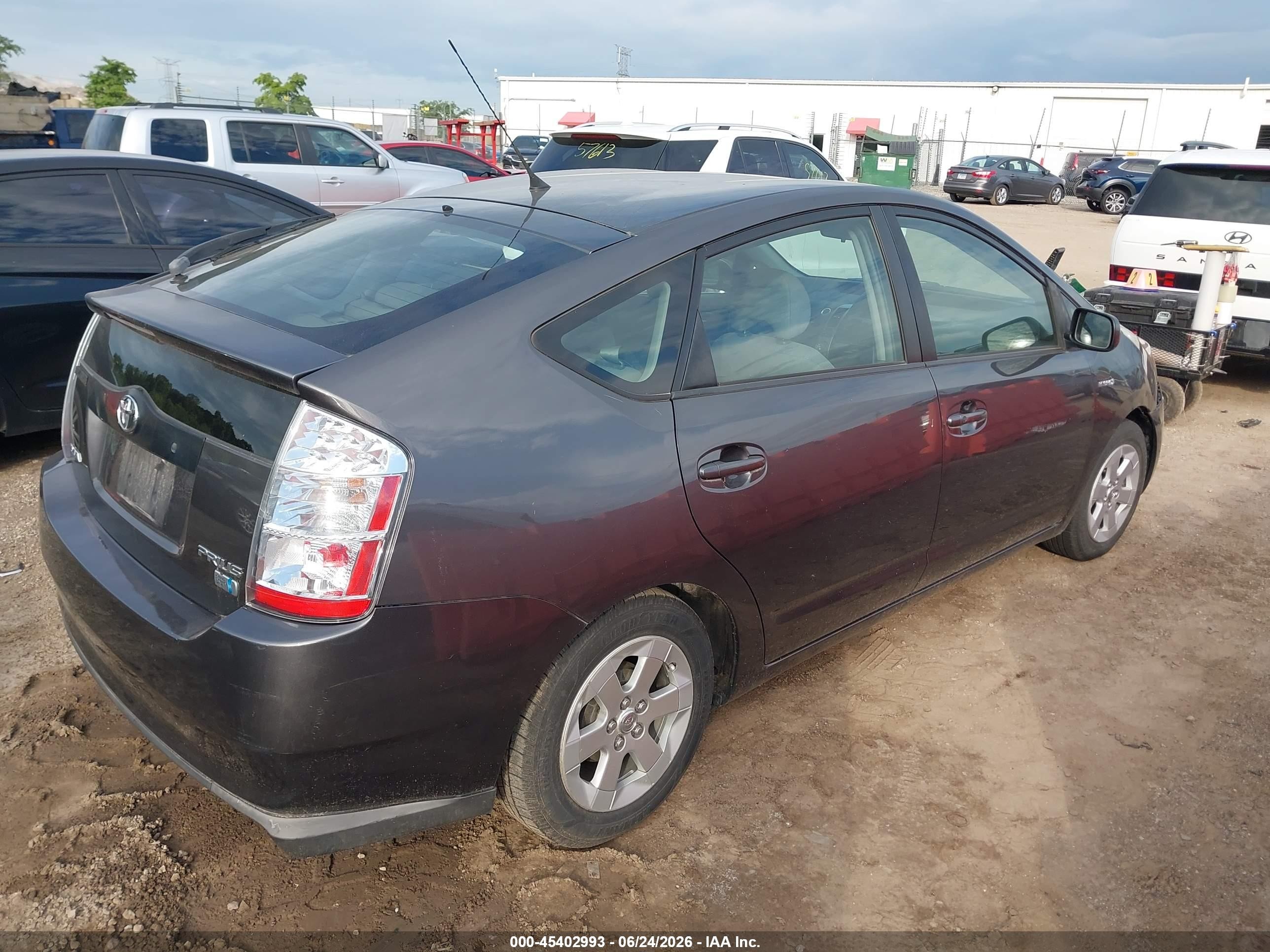 2008 Toyota Prius   Gray vin: JTDKB20U283358194