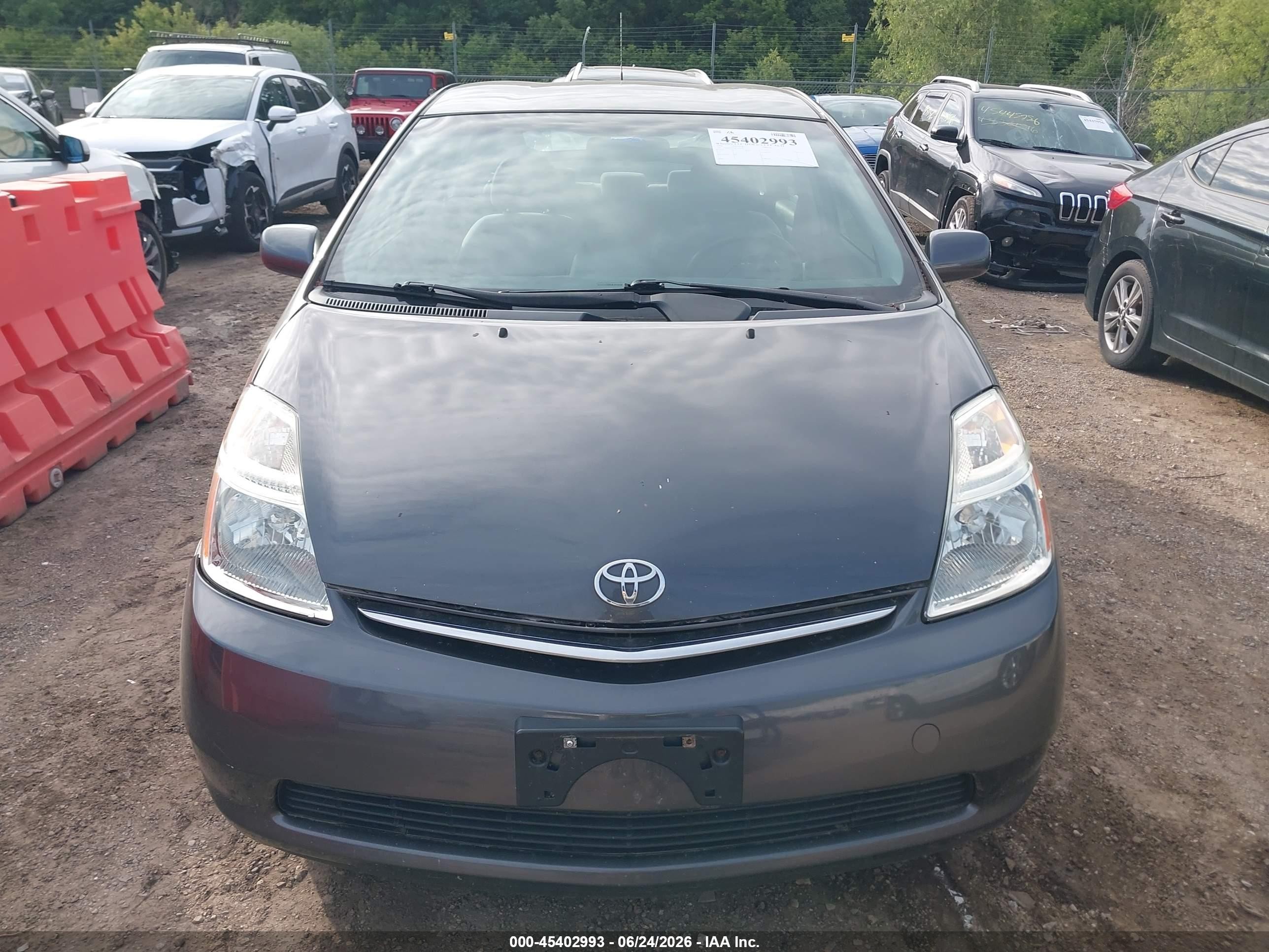 2008 Toyota Prius   Gray vin: JTDKB20U283358194