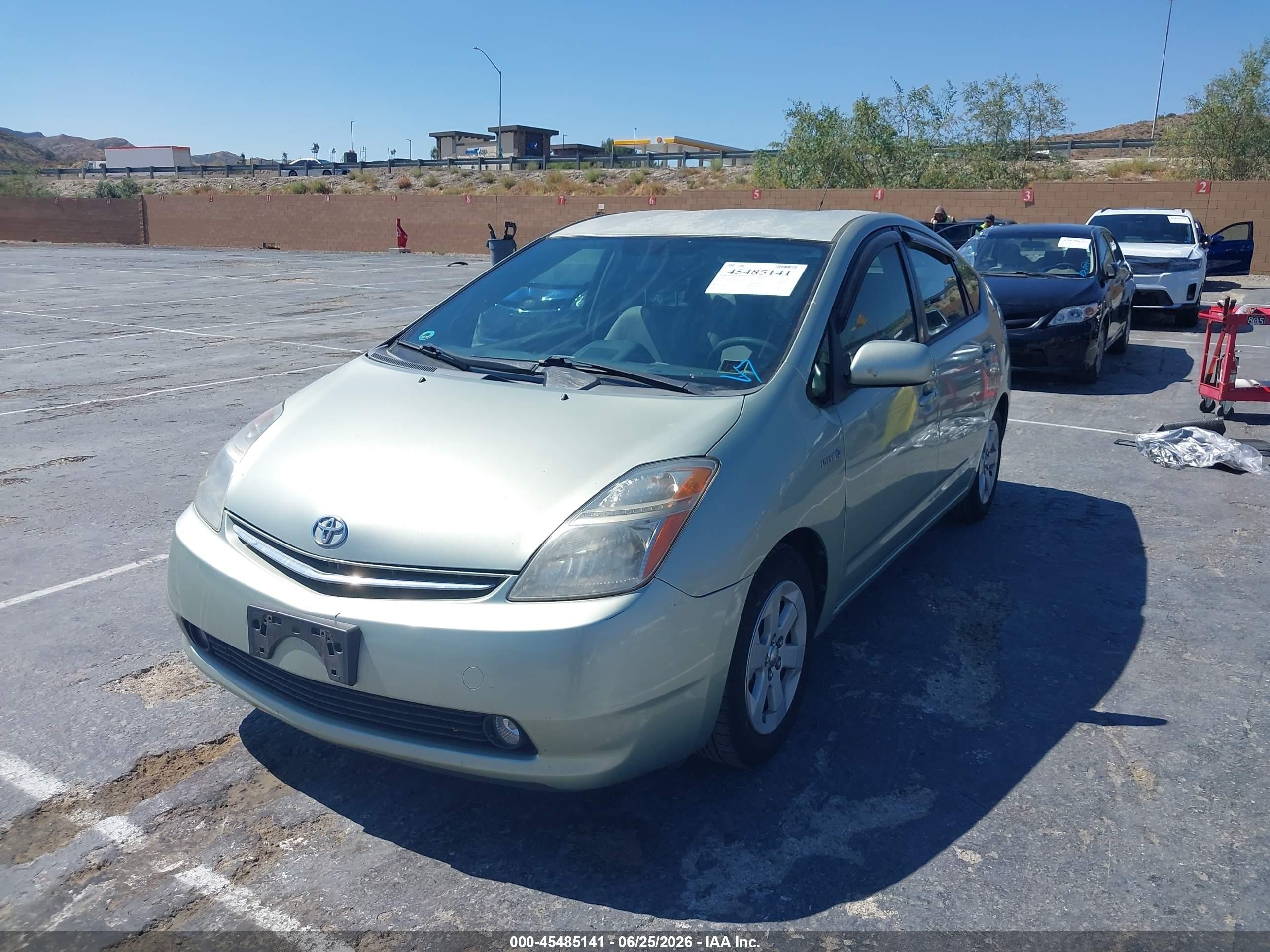 2008 Toyota Prius   Light Blue vin: JTDKB20U283363072