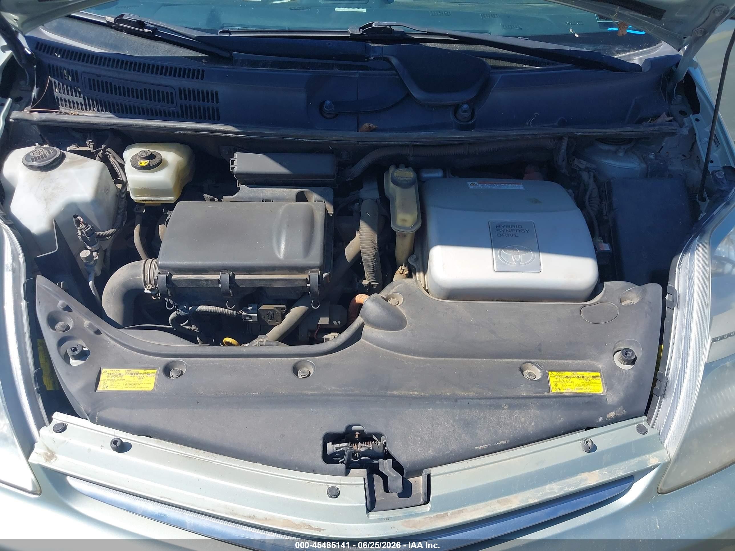 2008 Toyota Prius   Light Blue vin: JTDKB20U283363072