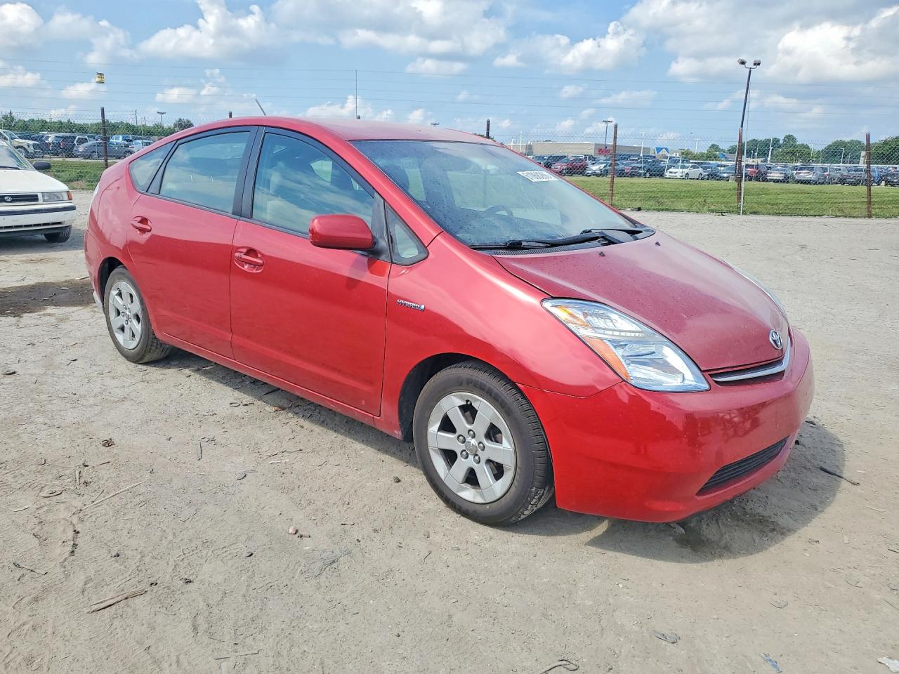 2008 Toyota Prius Base Maroon vin: JTDKB20U283371169