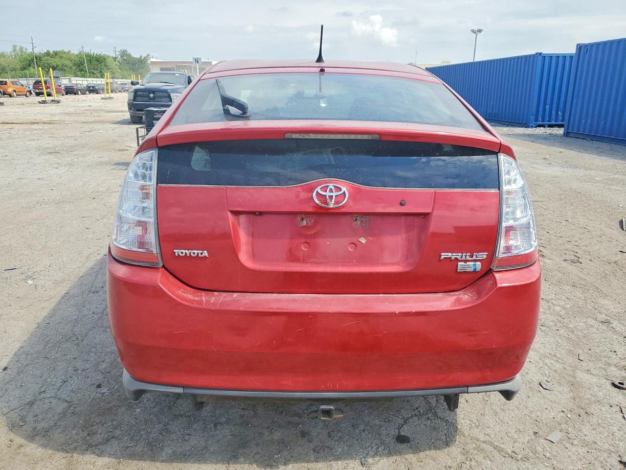 2008 Toyota Prius Base Maroon vin: JTDKB20U283371169