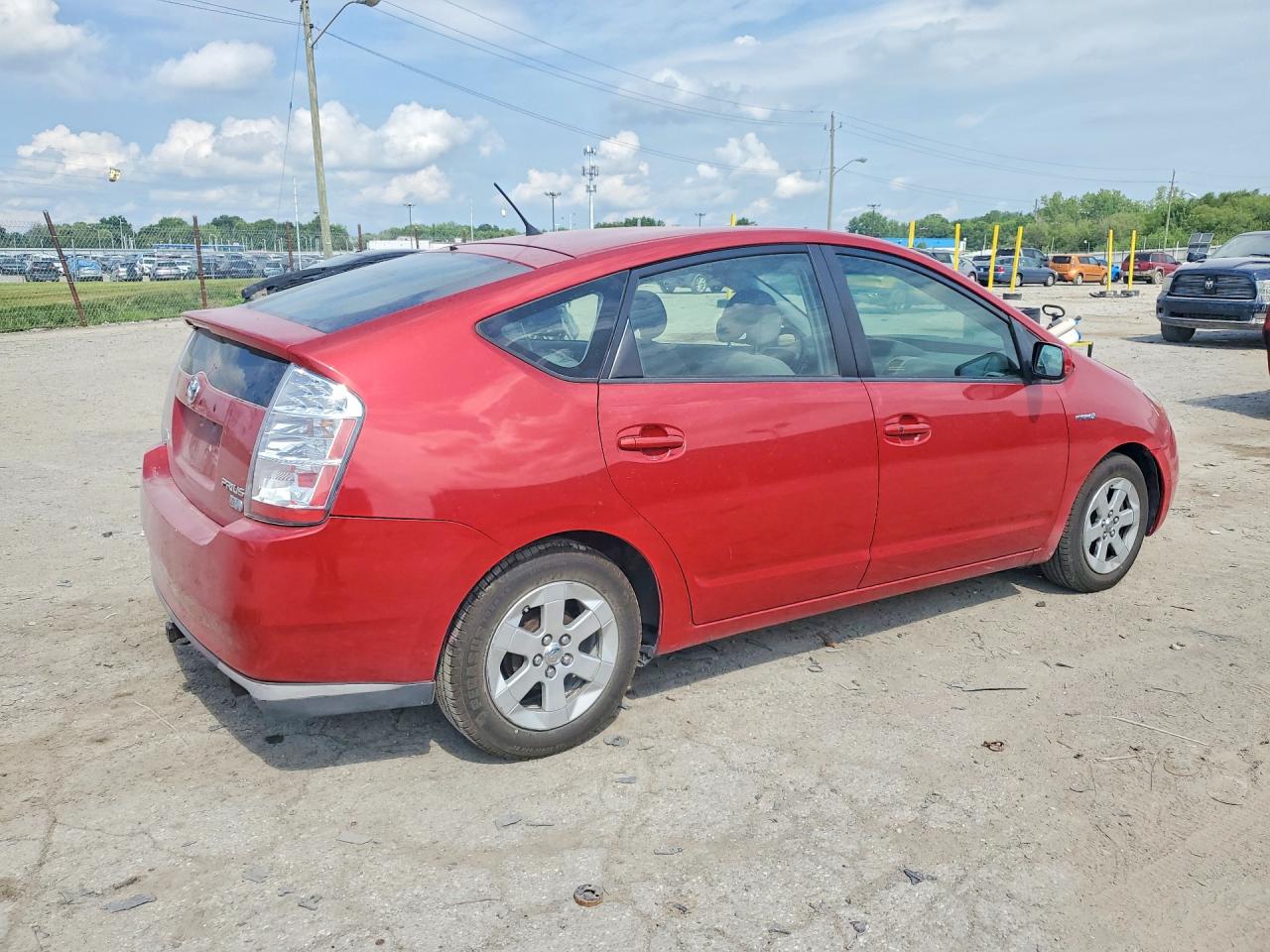 2008 Toyota Prius Base Maroon vin: JTDKB20U283371169