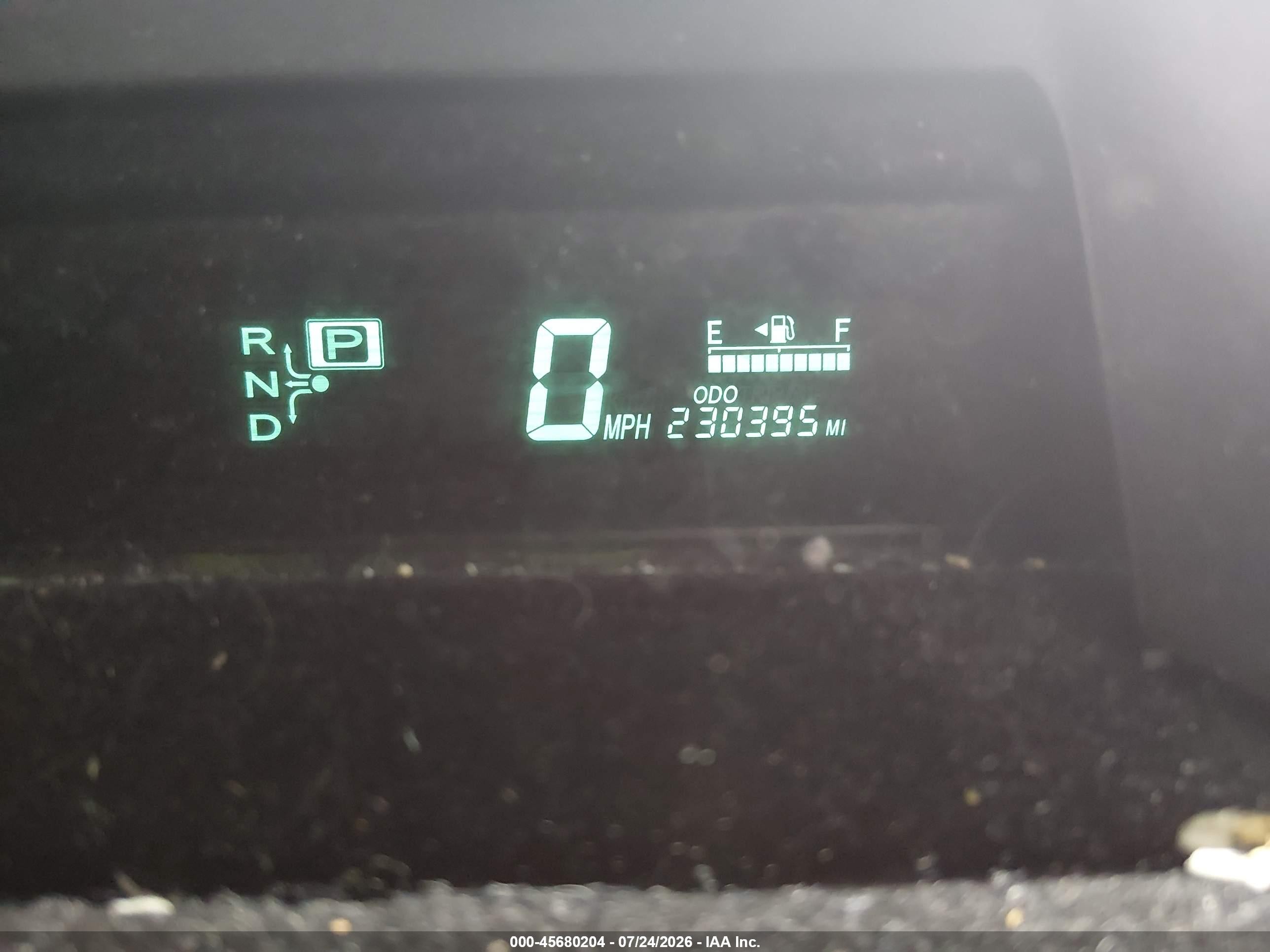 2008 Toyota Prius Silver vin: JTDKB20U283374704