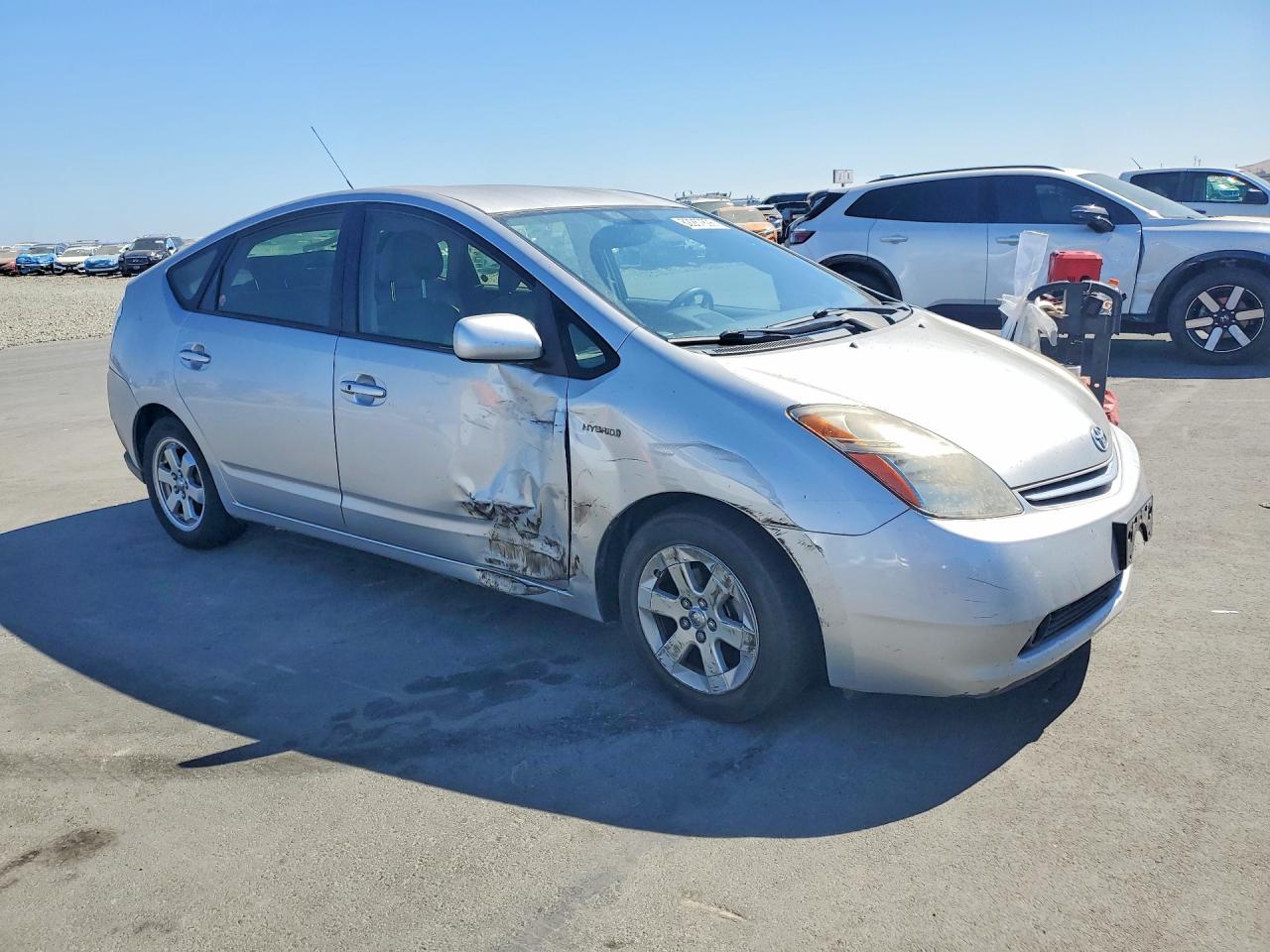 2008 Toyota Prius Base Silver vin: JTDKB20U283403621