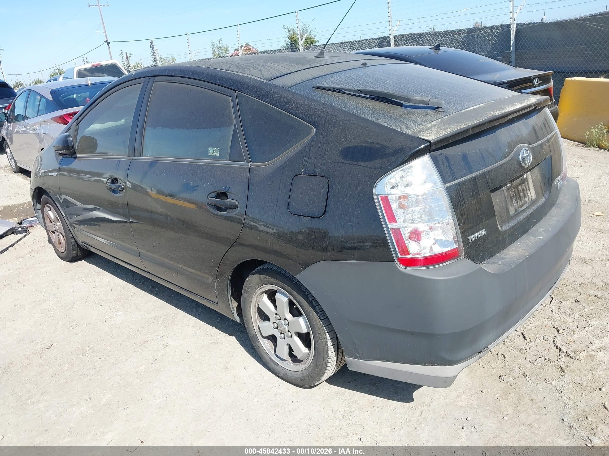2008 Toyota Prius   Black vin: JTDKB20U283412870