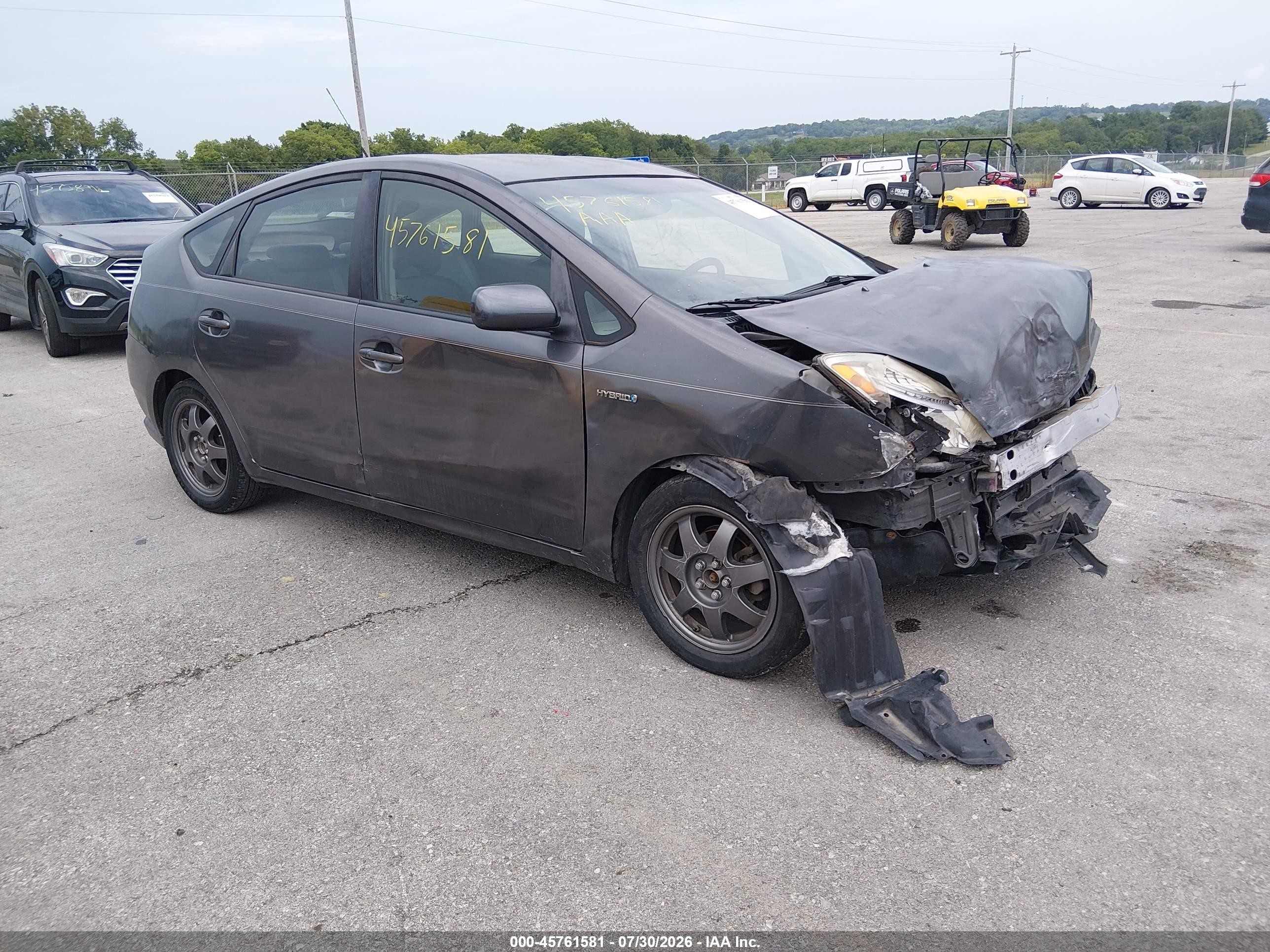 2008 Toyota Prius Touring Gray vin: JTDKB20U283414795
