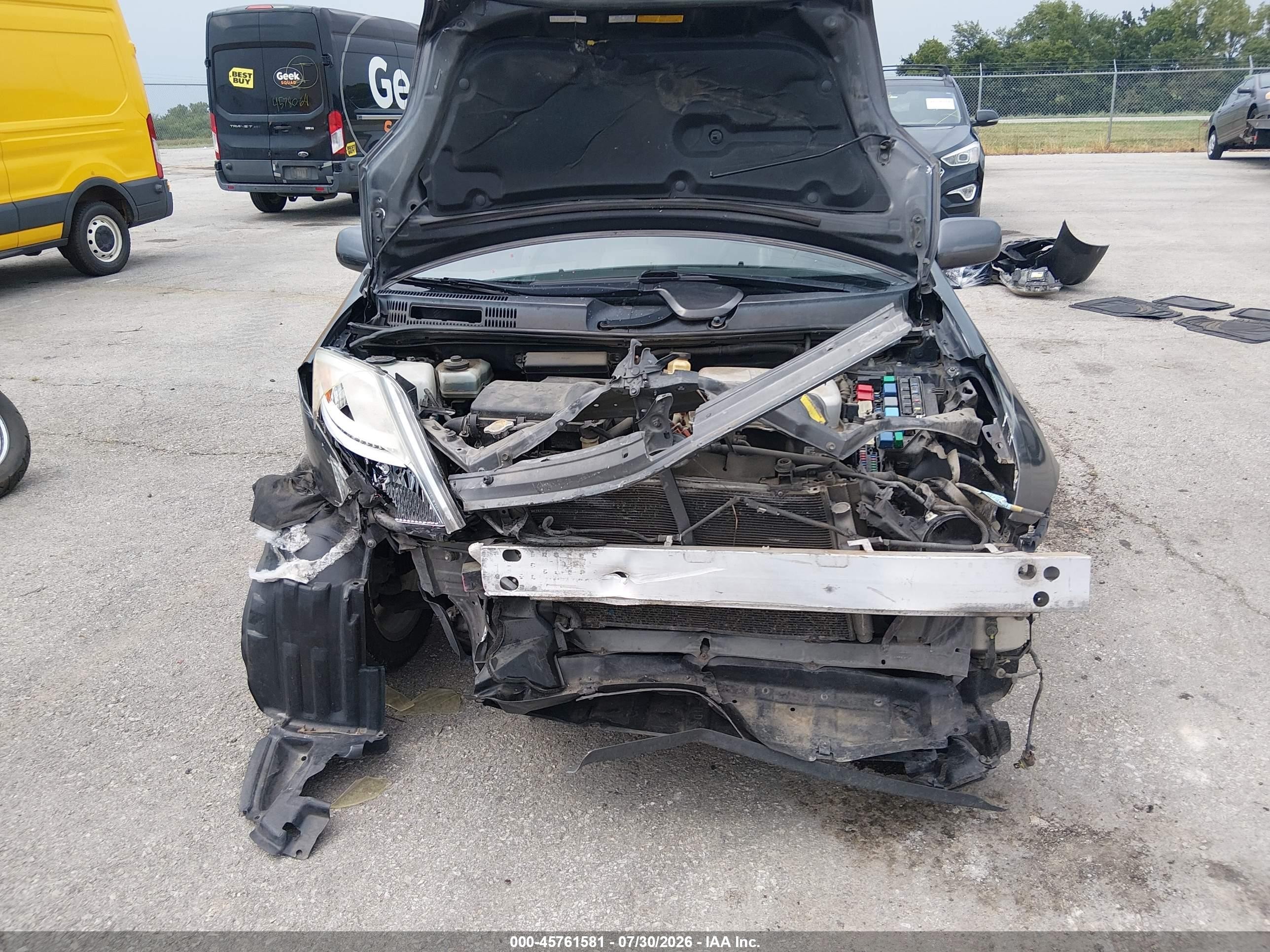 2008 Toyota Prius Touring Gray vin: JTDKB20U283414795