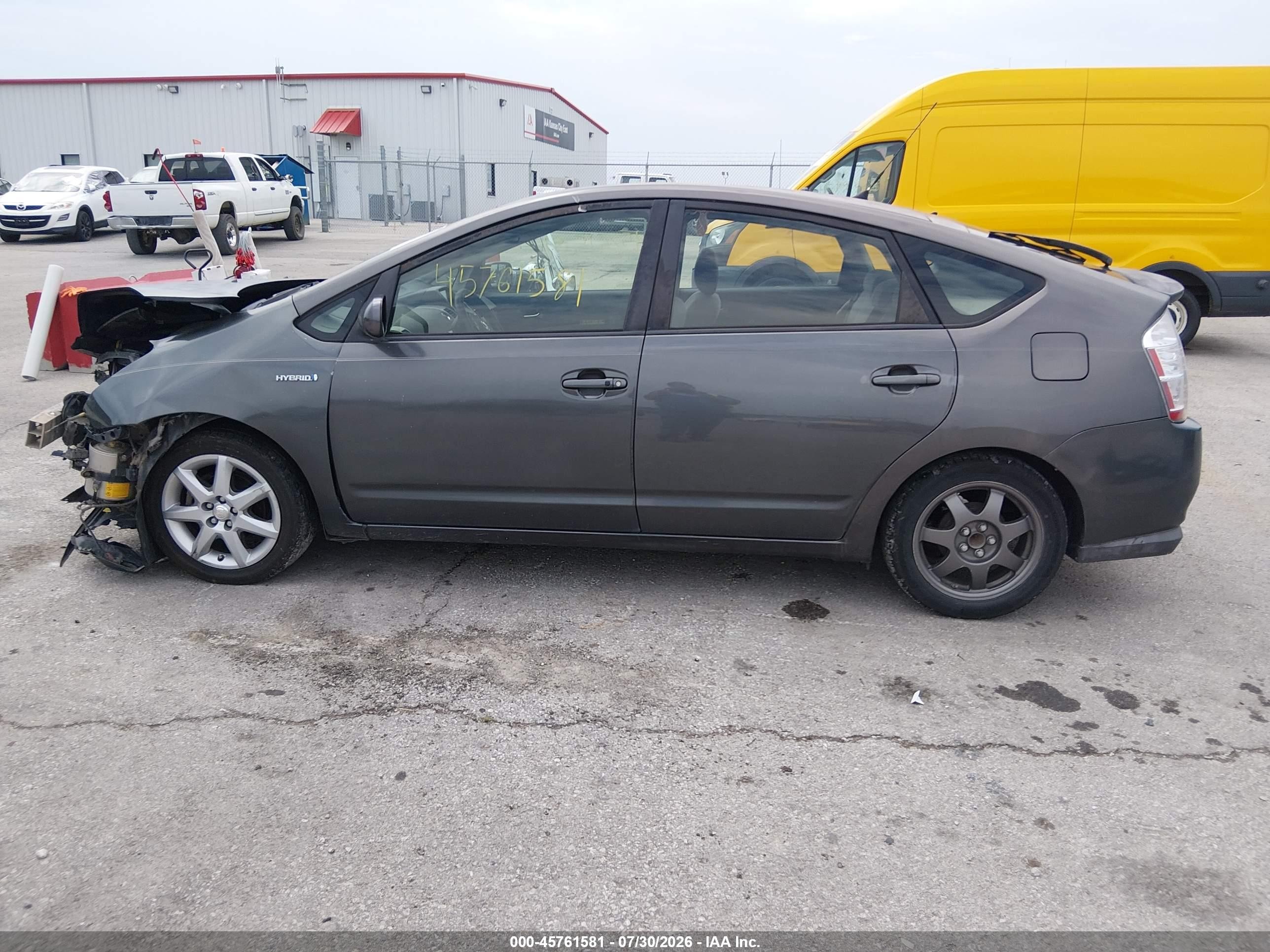 2008 Toyota Prius Touring Gray vin: JTDKB20U283414795