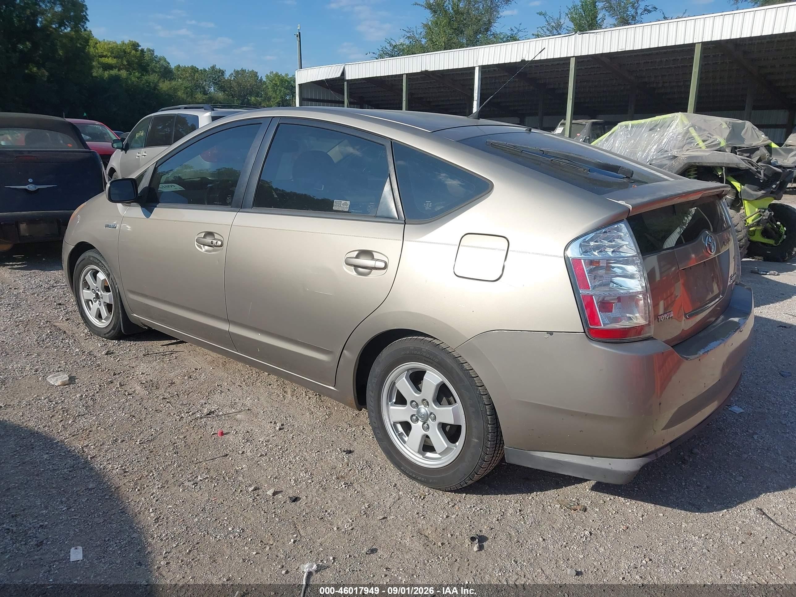 2008 Toyota Prius   Gold vin: JTDKB20U283419074