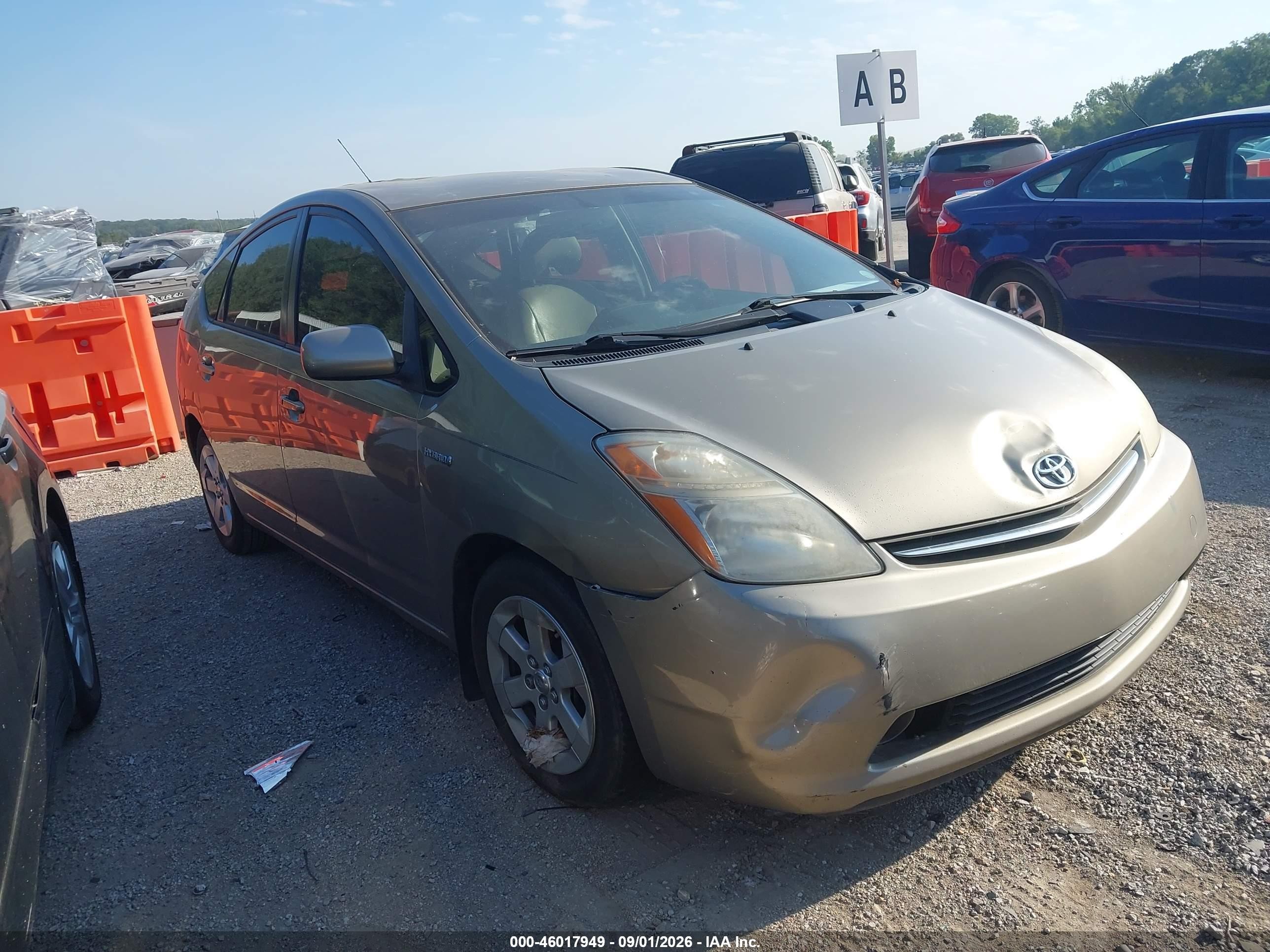 2008 Toyota Prius   Gold vin: JTDKB20U283419074