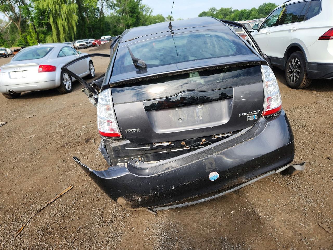 2008 Toyota Prius Base Серый vin: JTDKB20U283425909