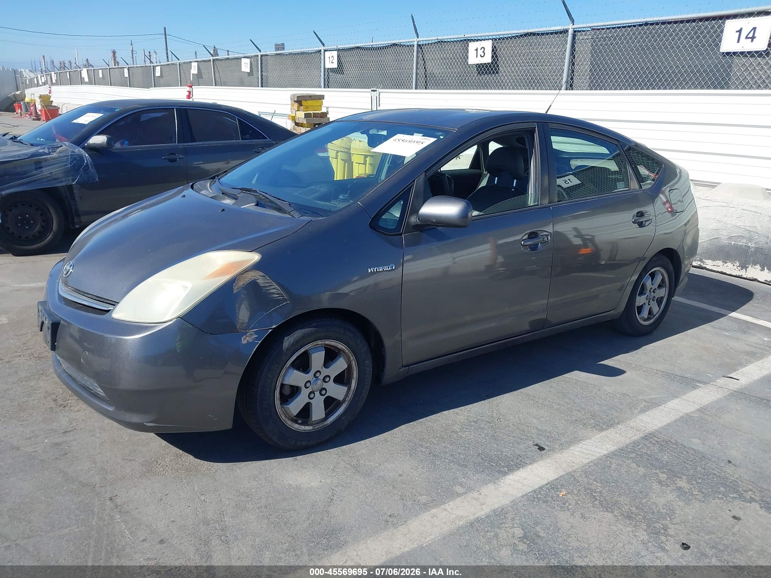 2008 Toyota Prius   Gray vin: JTDKB20U283446856