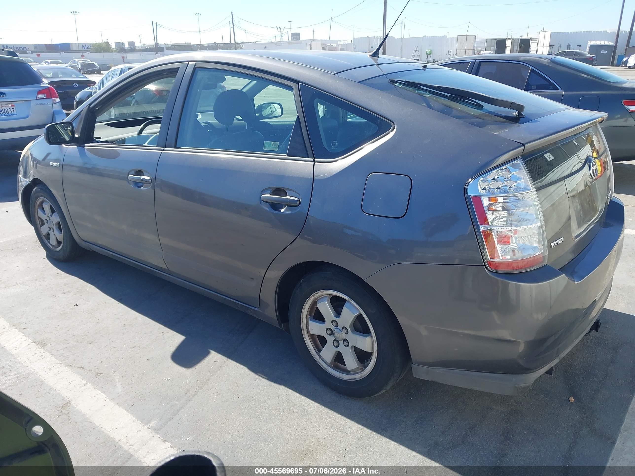 2008 Toyota Prius   Gray vin: JTDKB20U283446856