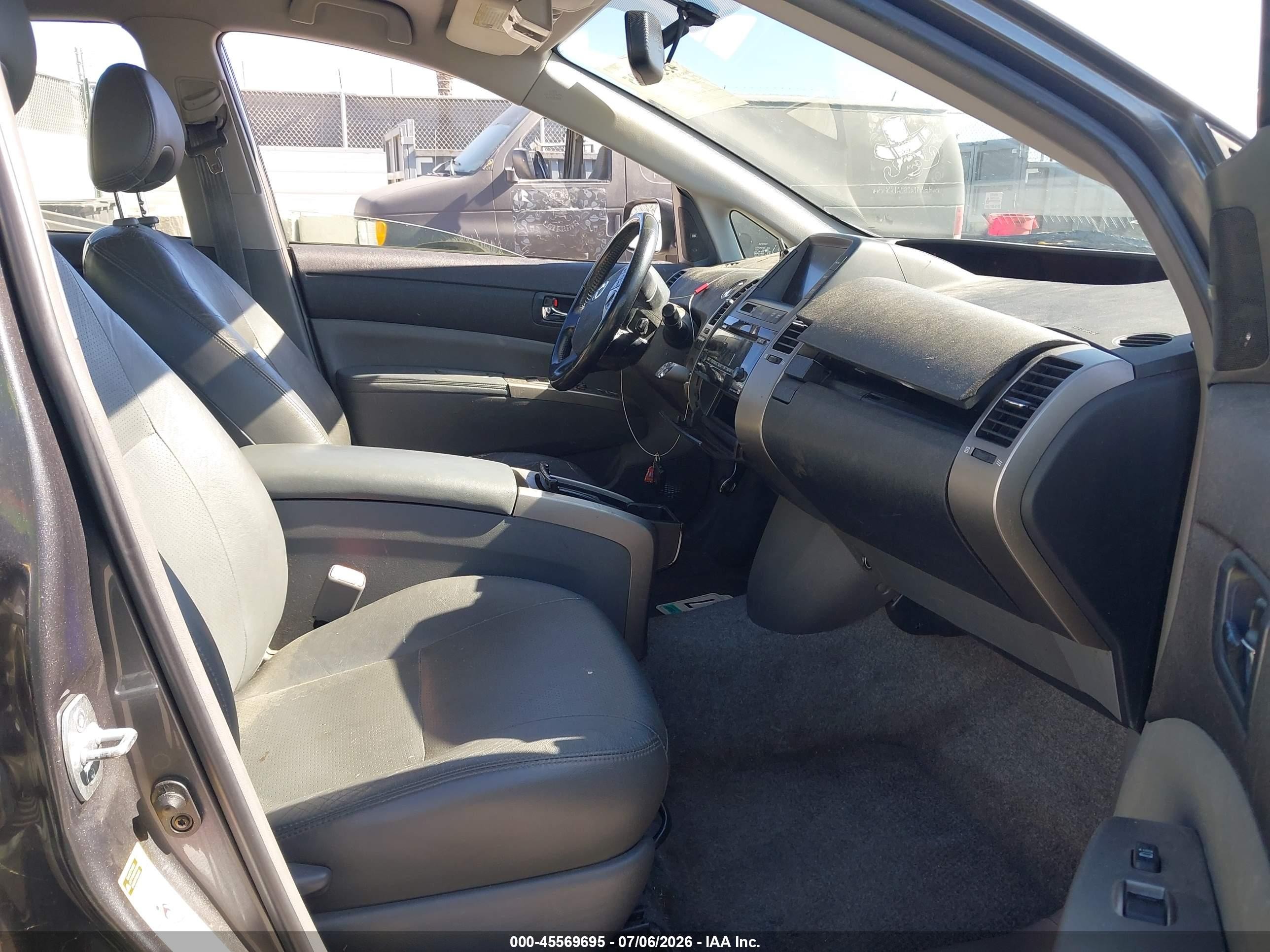 2008 Toyota Prius   Gray vin: JTDKB20U283446856