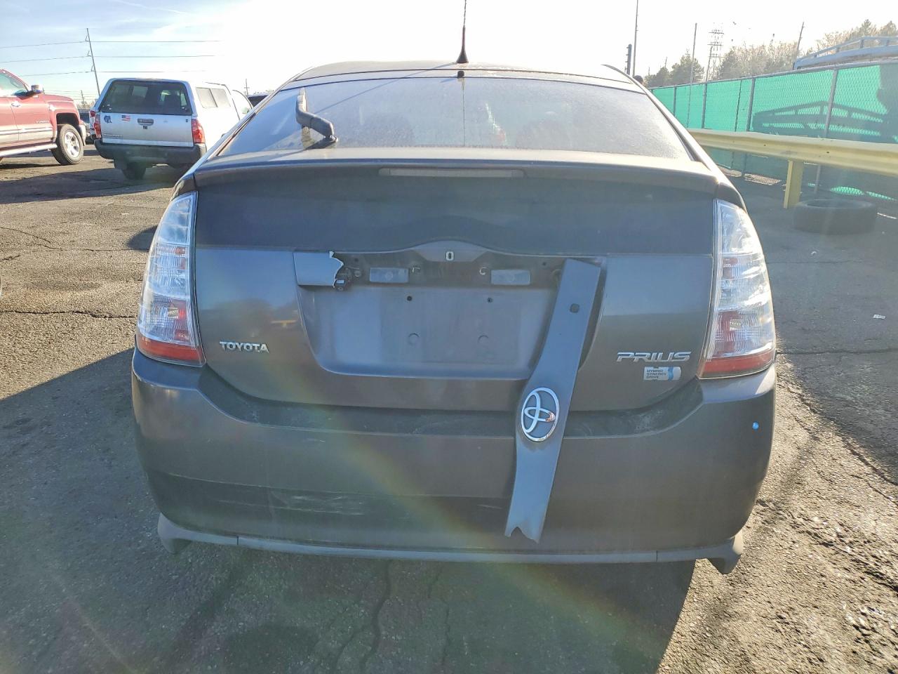2008 Toyota Prius Gray vin: JTDKB20U283449644