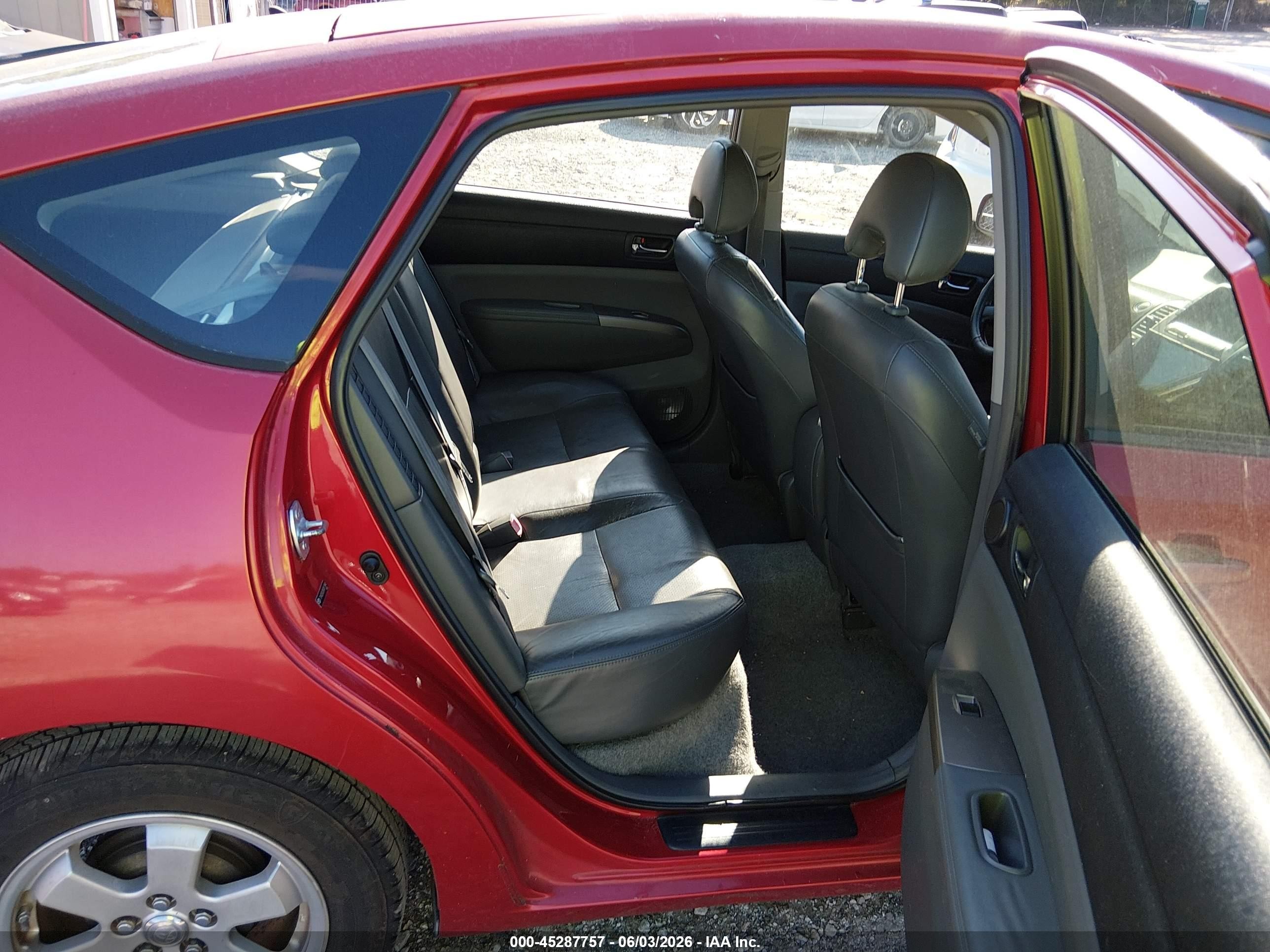 2008 Toyota Prius   Red vin: JTDKB20U283451894