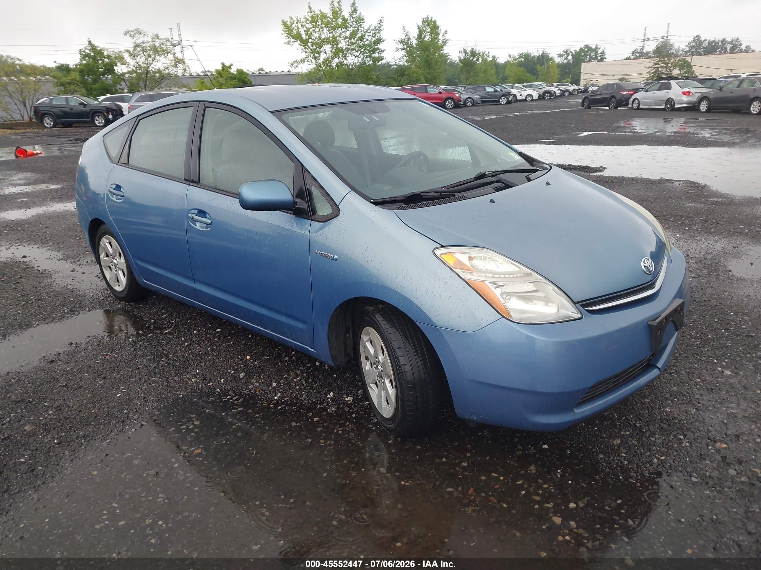2008 Toyota Prius   Blue vin: JTDKB20U287713695