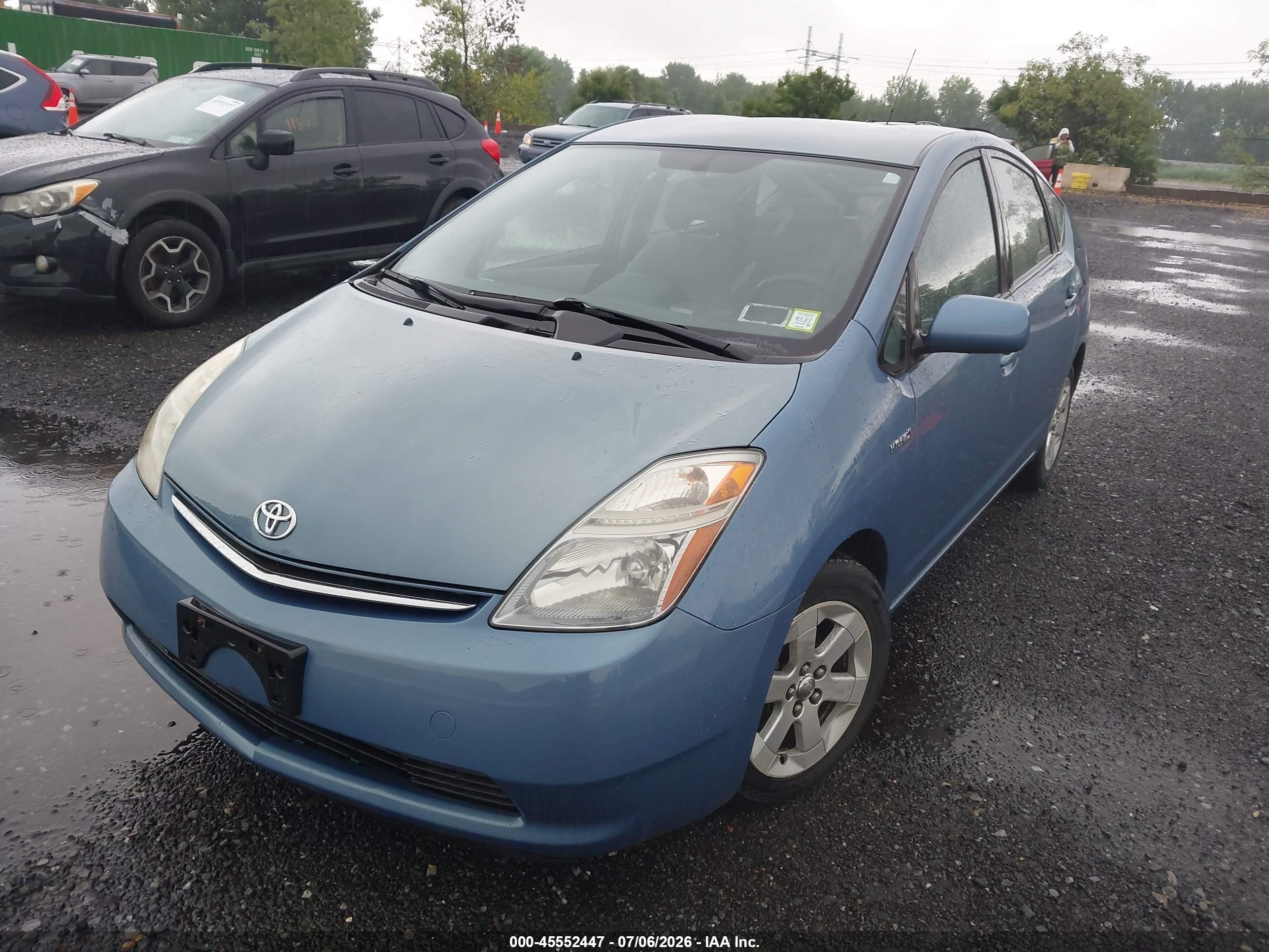2008 Toyota Prius   Blue vin: JTDKB20U287713695