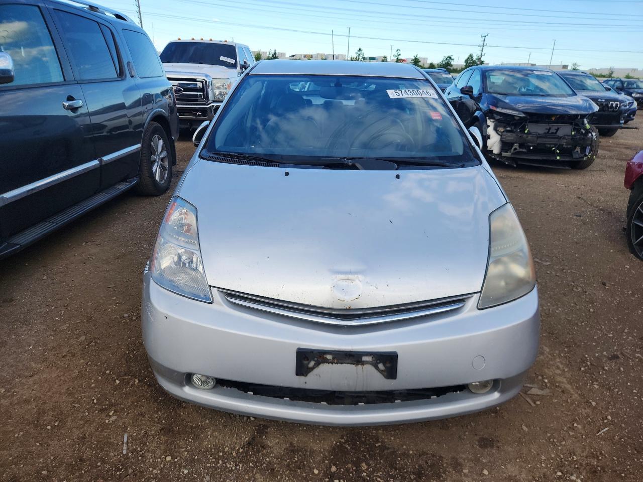 2008 Toyota Prius Base Silver vin: JTDKB20U287718878