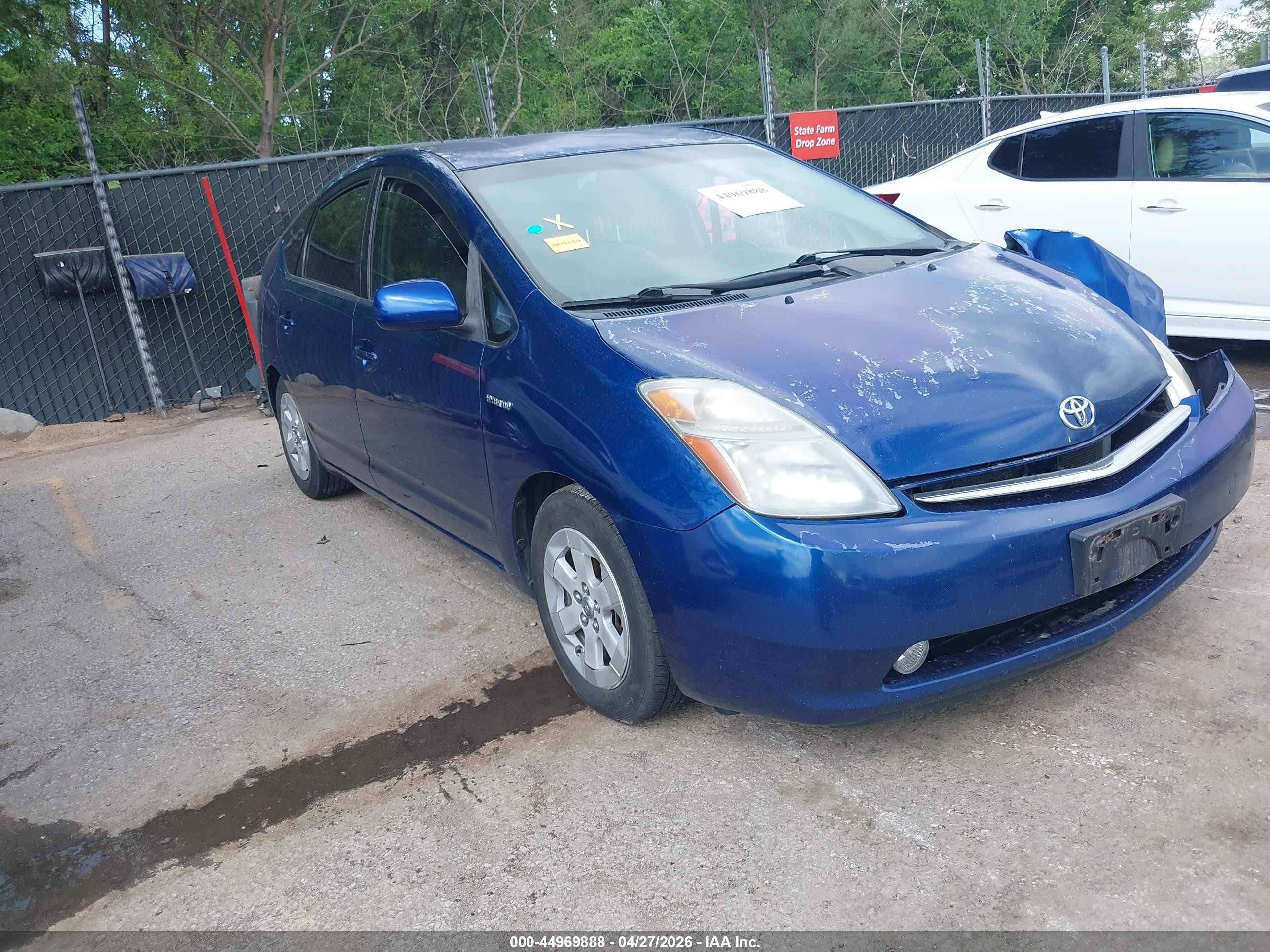 2008 Toyota Prius   Navy vin: JTDKB20U287729833