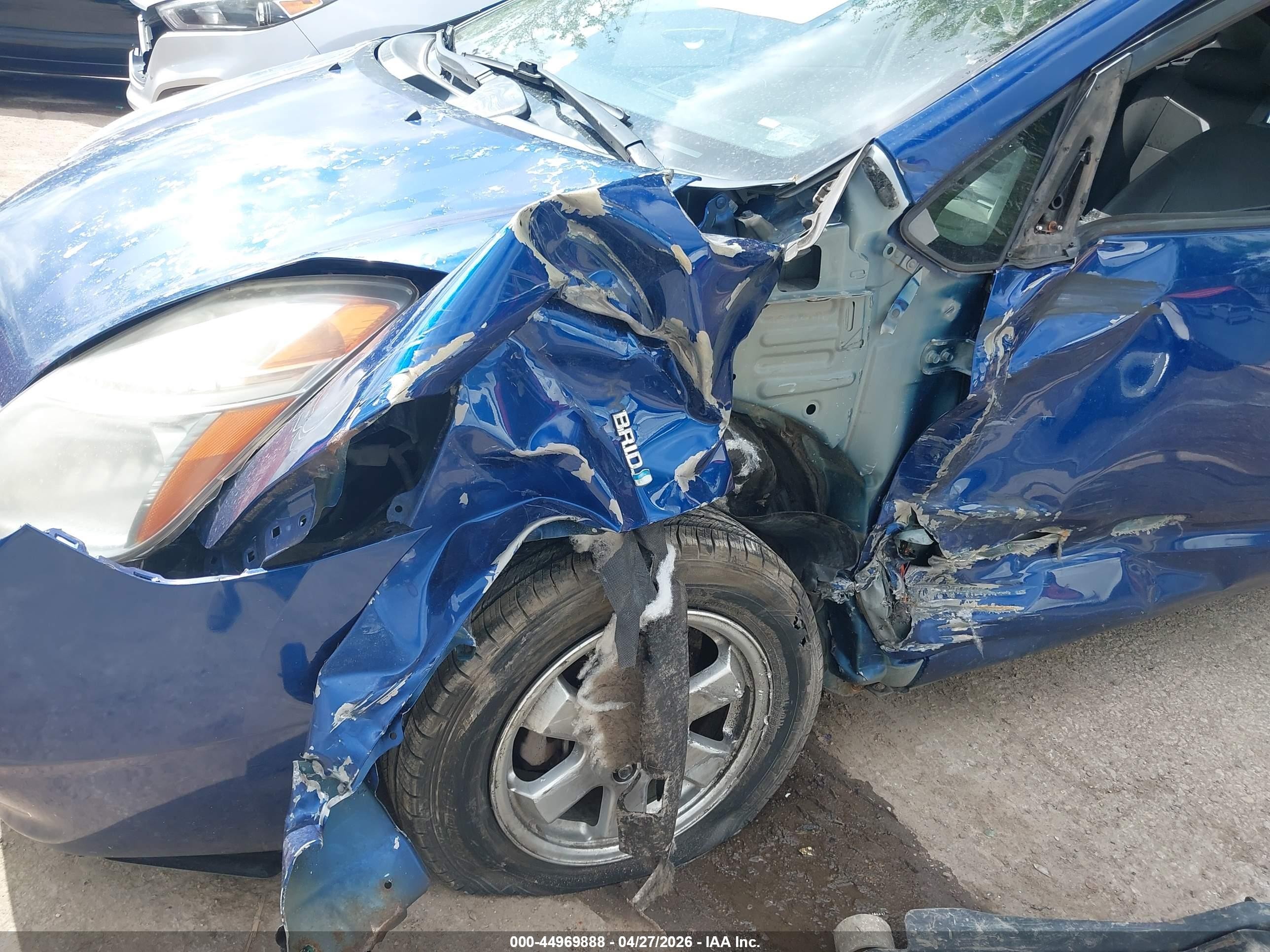 2008 Toyota Prius   Navy vin: JTDKB20U287729833