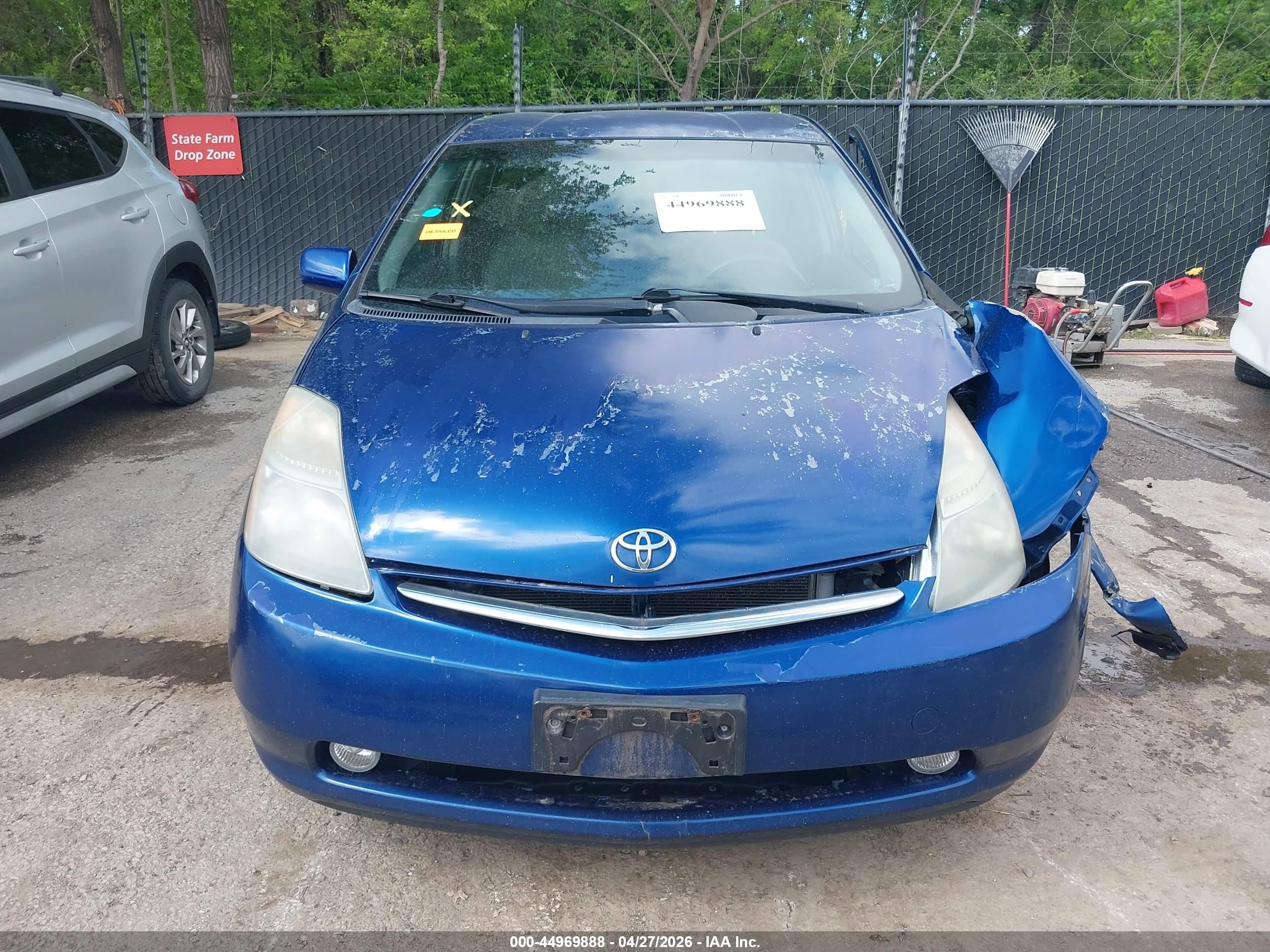 2008 Toyota Prius   Navy vin: JTDKB20U287729833