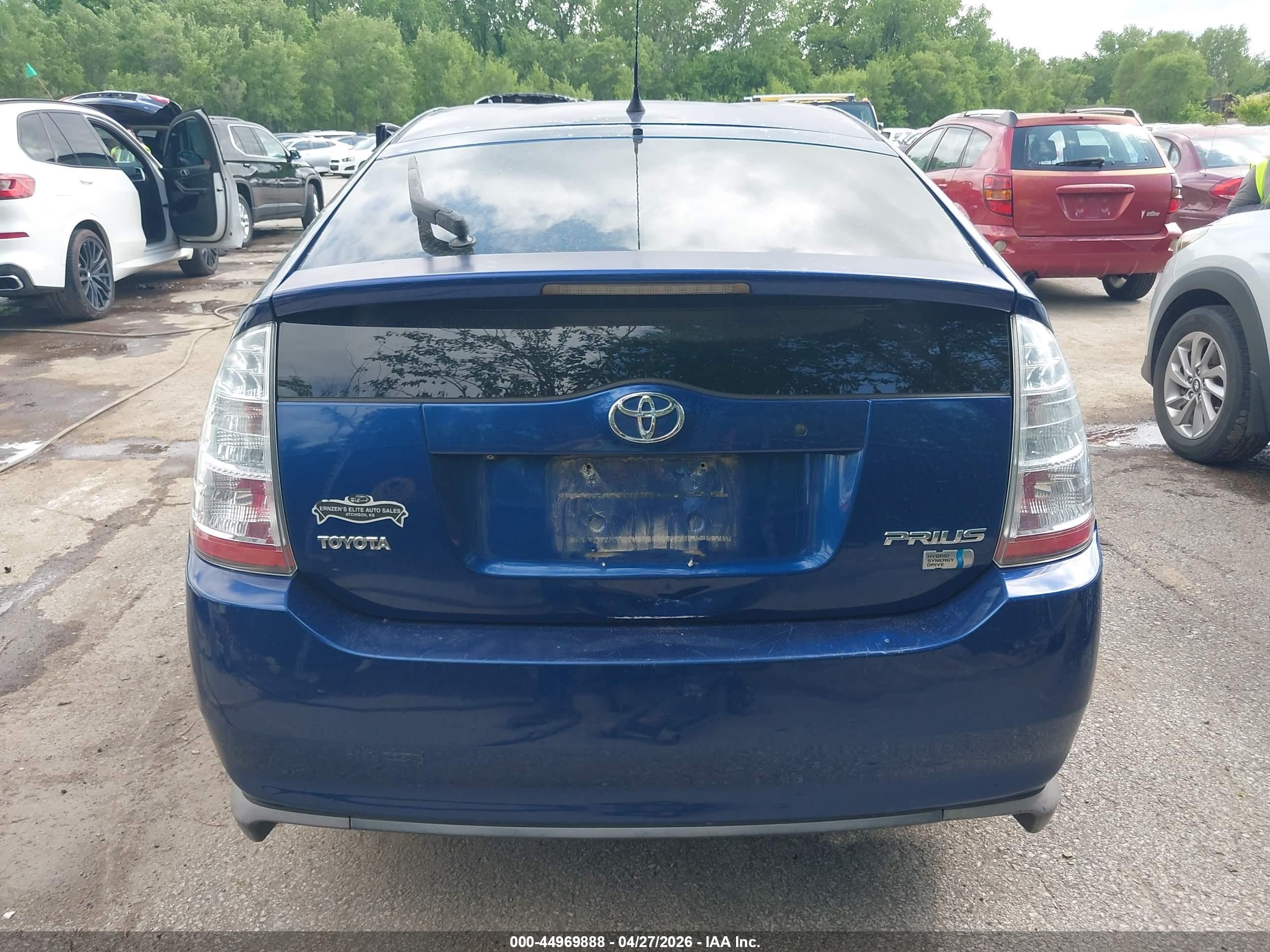2008 Toyota Prius   Navy vin: JTDKB20U287729833