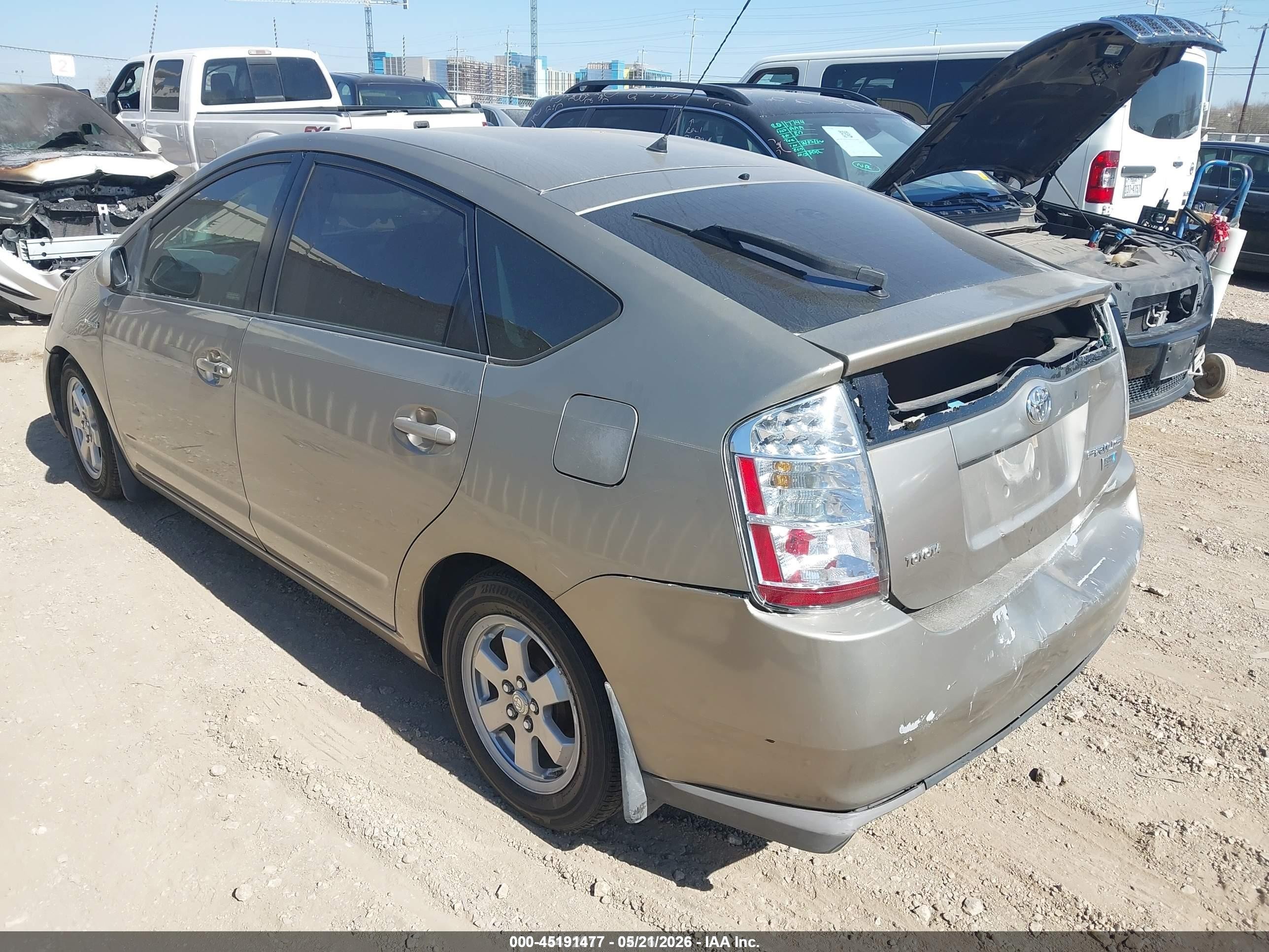 2008 Toyota Prius   Tan vin: JTDKB20U287745188