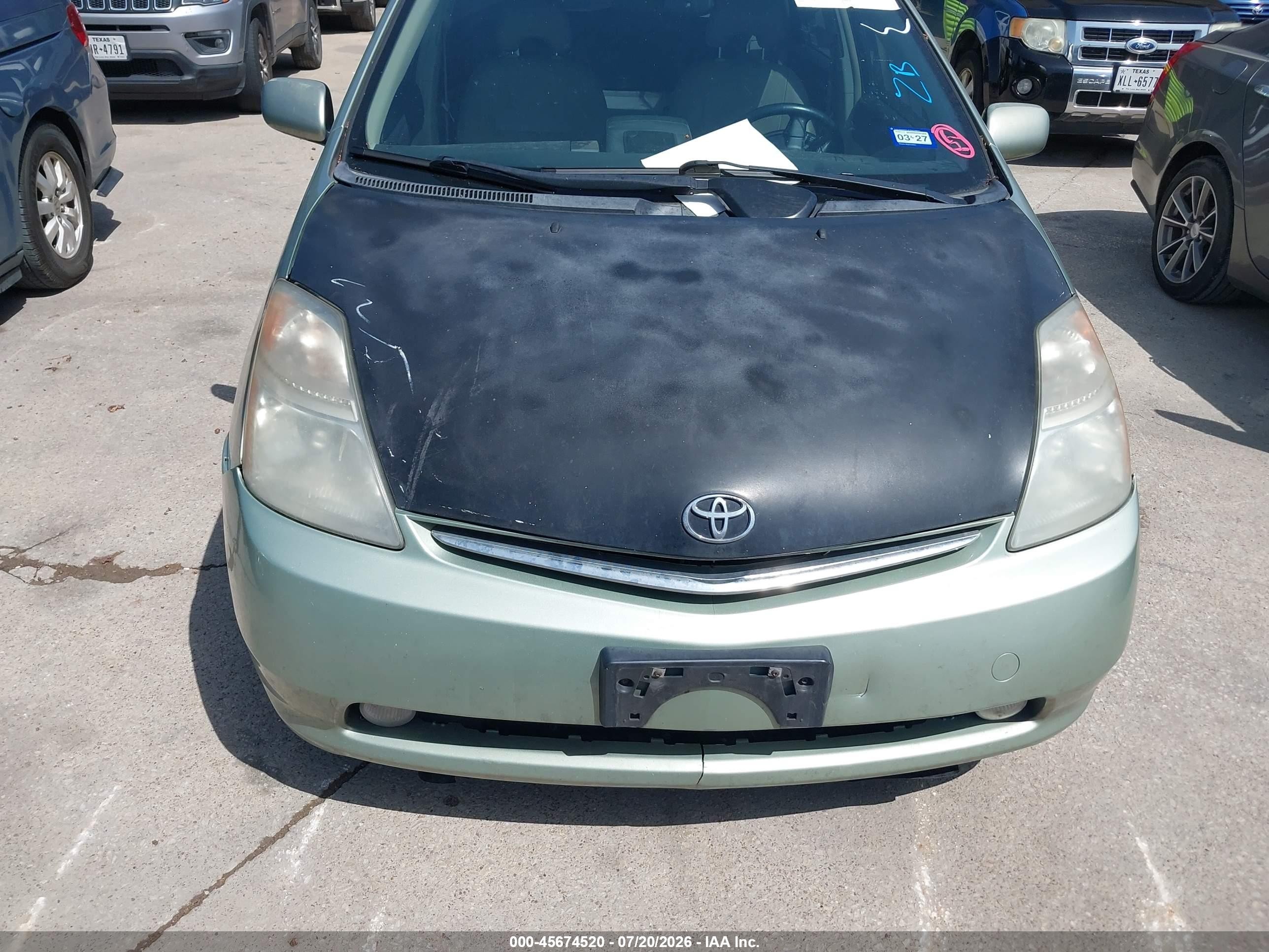 2008 Toyota Prius   Green vin: JTDKB20U287759009