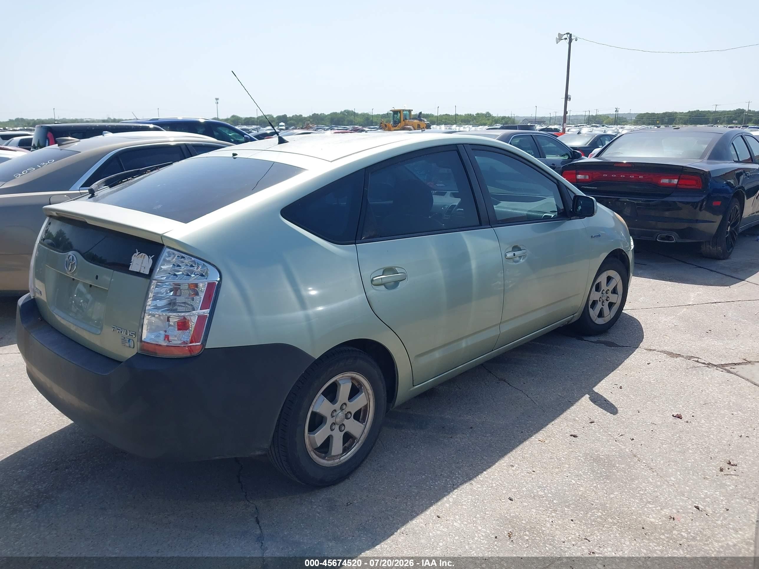 2008 Toyota Prius   Green vin: JTDKB20U287759009