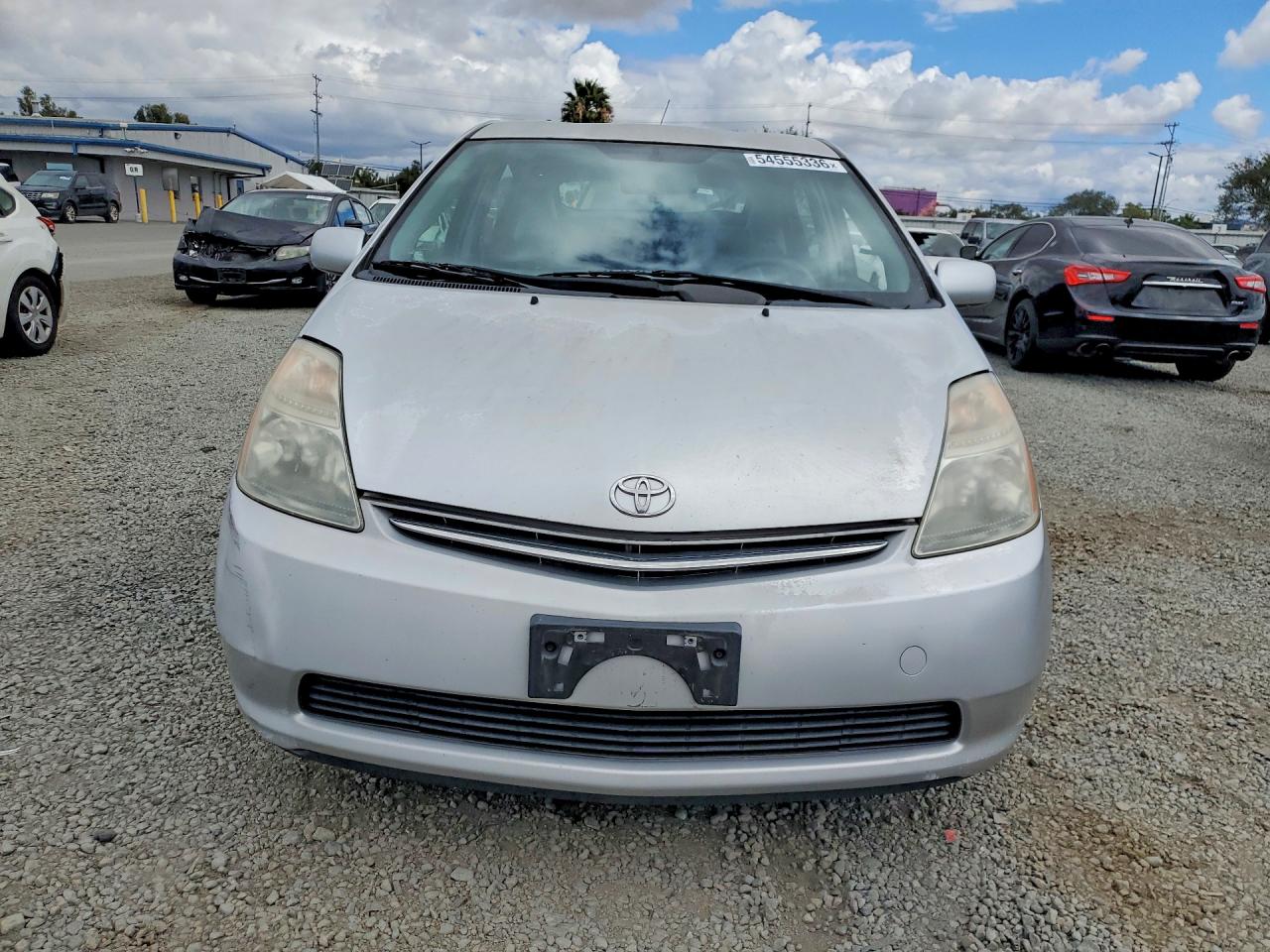2008 Toyota Prius Base Silver vin: JTDKB20U287789739