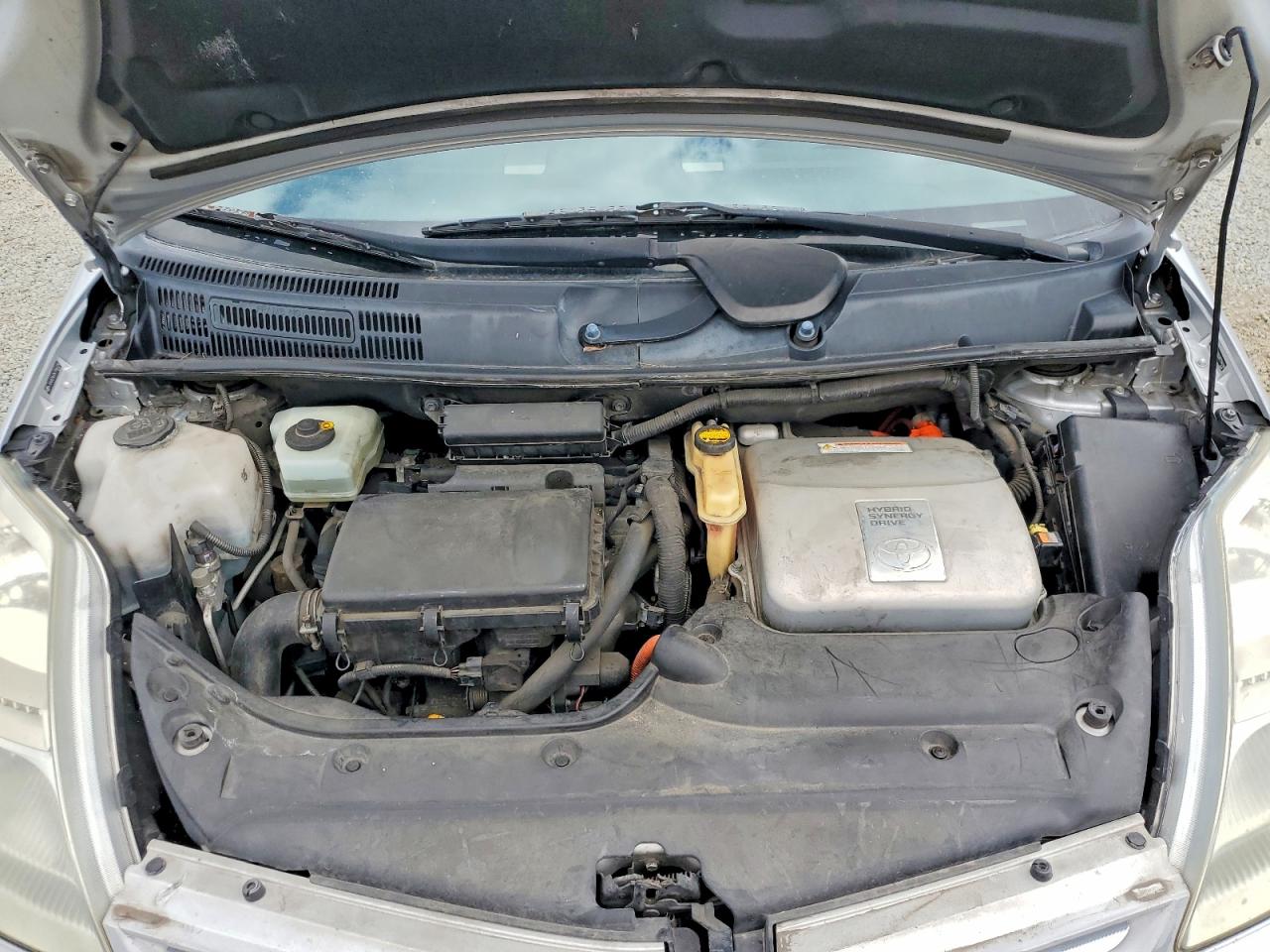 2008 Toyota Prius Base Silver vin: JTDKB20U287789739