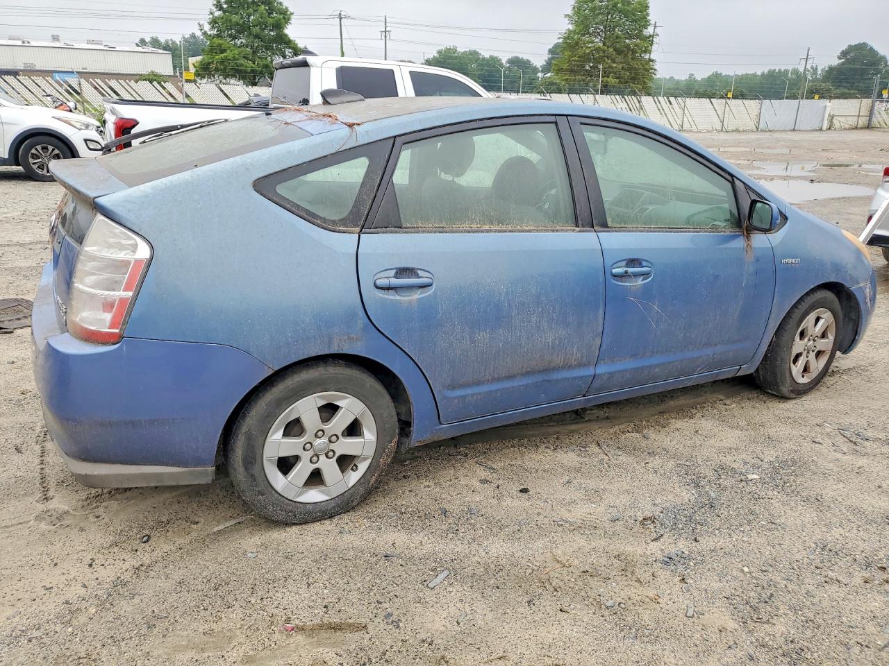 2008 Toyota Prius Base Blue vin: JTDKB20U287797601