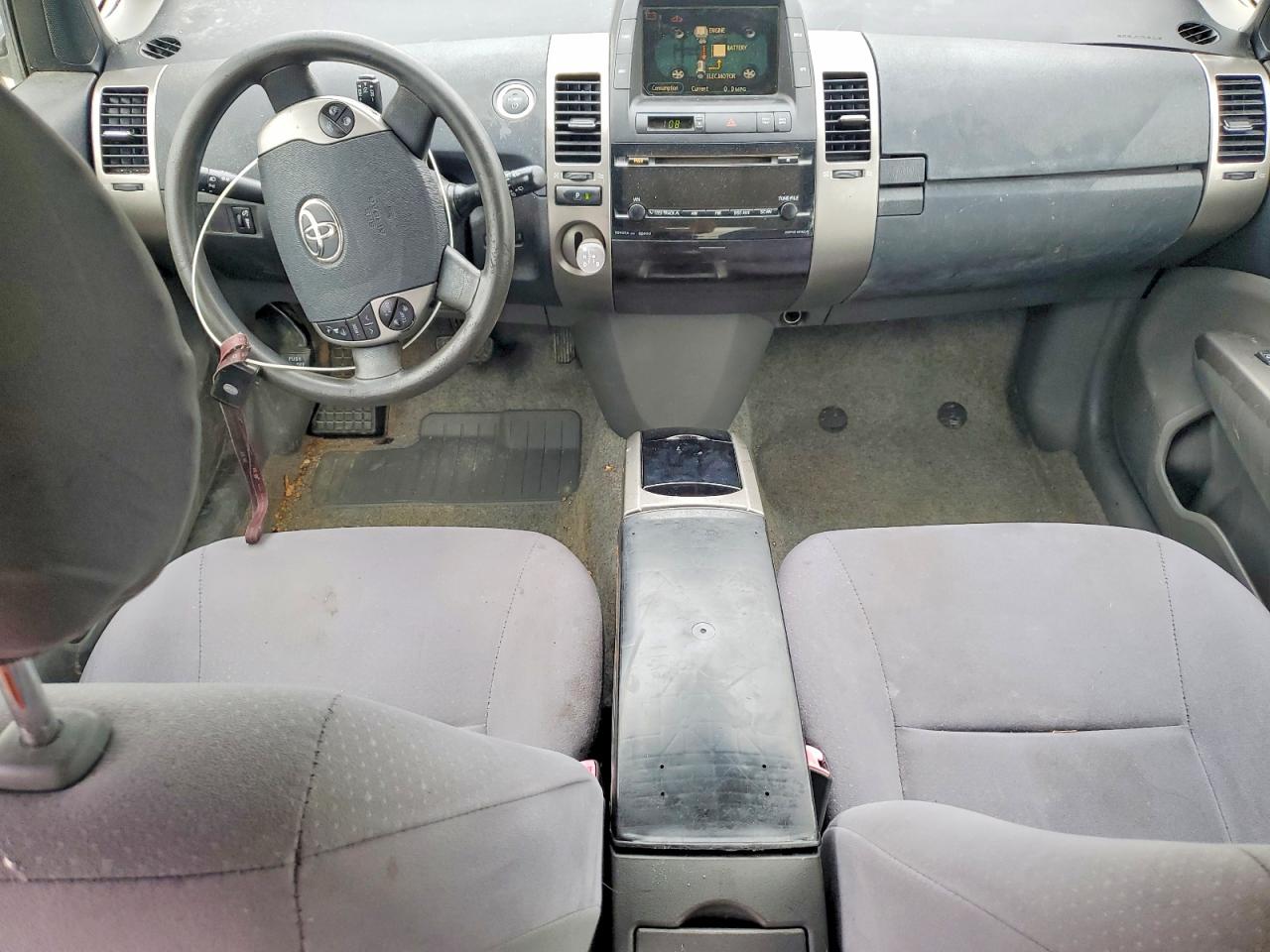 2008 Toyota Prius Base Blue vin: JTDKB20U287797601