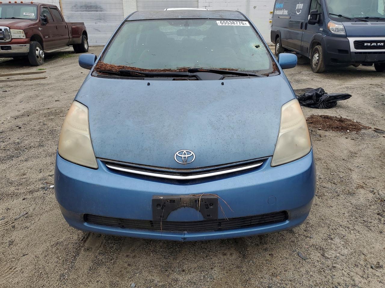 2008 Toyota Prius Base Blue vin: JTDKB20U287797601