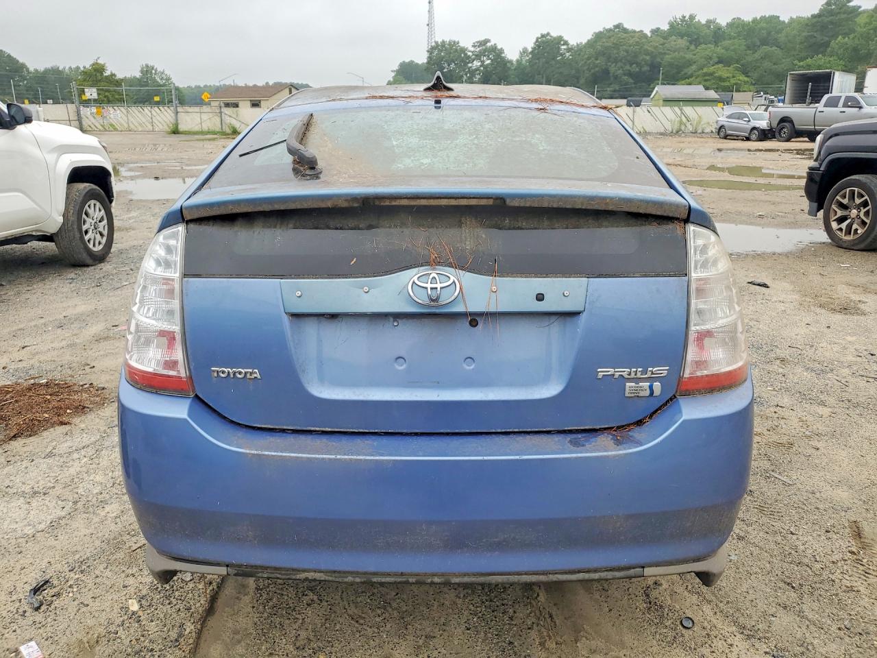2008 Toyota Prius Base Blue vin: JTDKB20U287797601