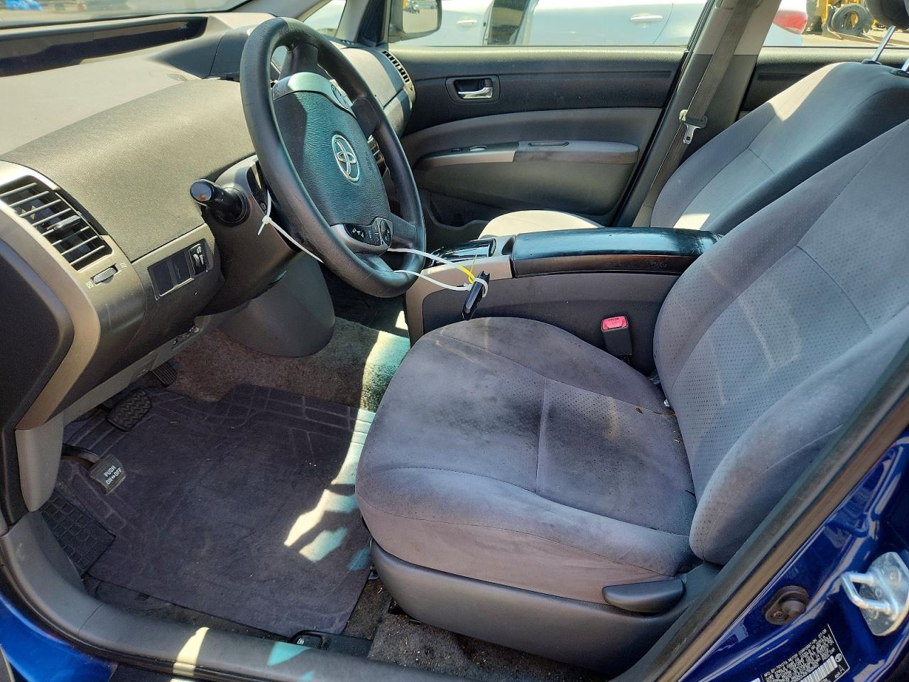 2008 Toyota Prius Base Blue vin: JTDKB20U287808483