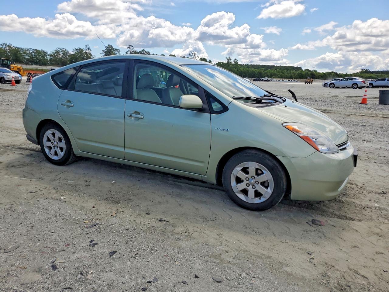 2008 Toyota Prius Base Green vin: JTDKB20U287809701