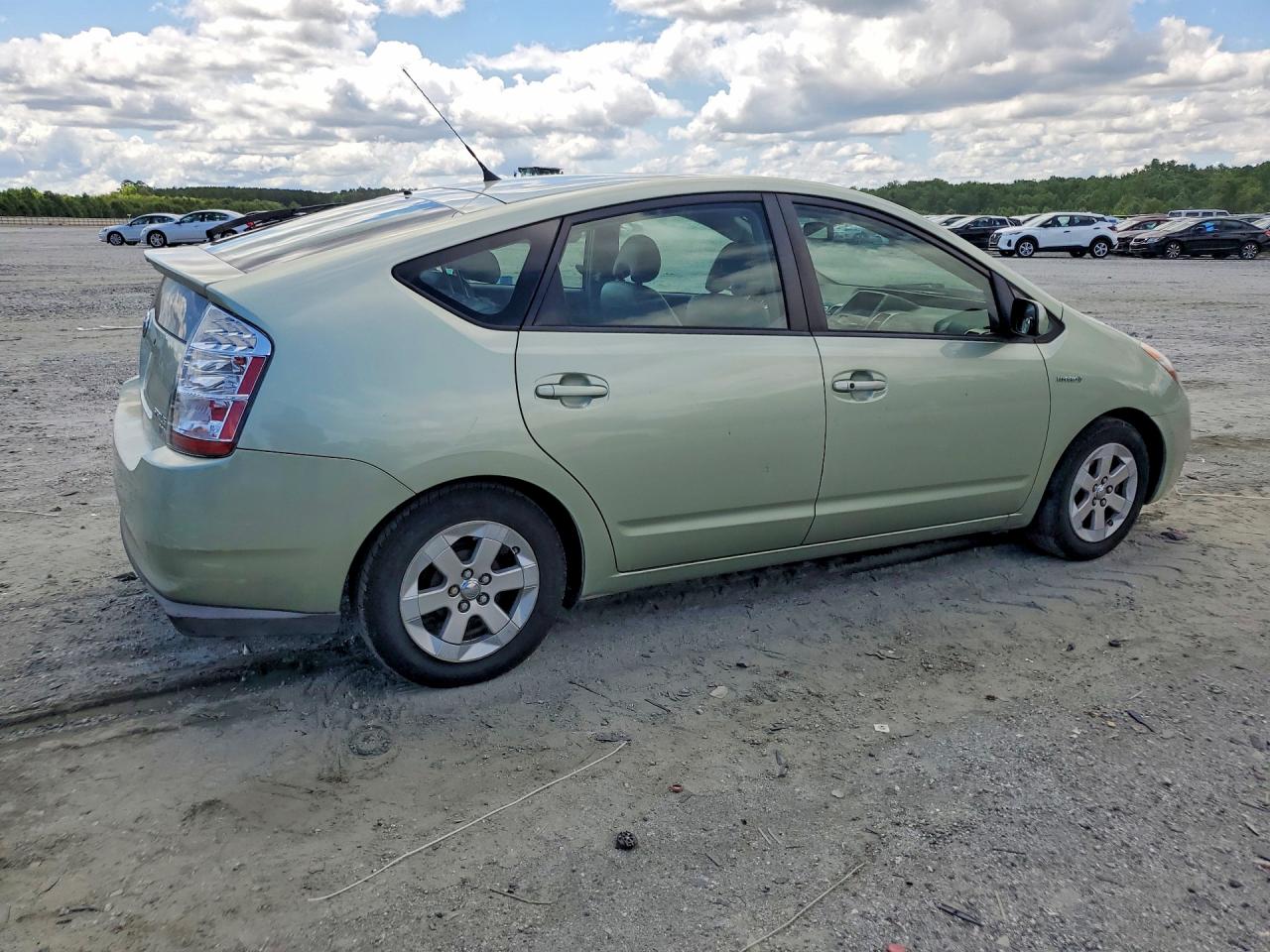 2008 Toyota Prius Base Green vin: JTDKB20U287809701